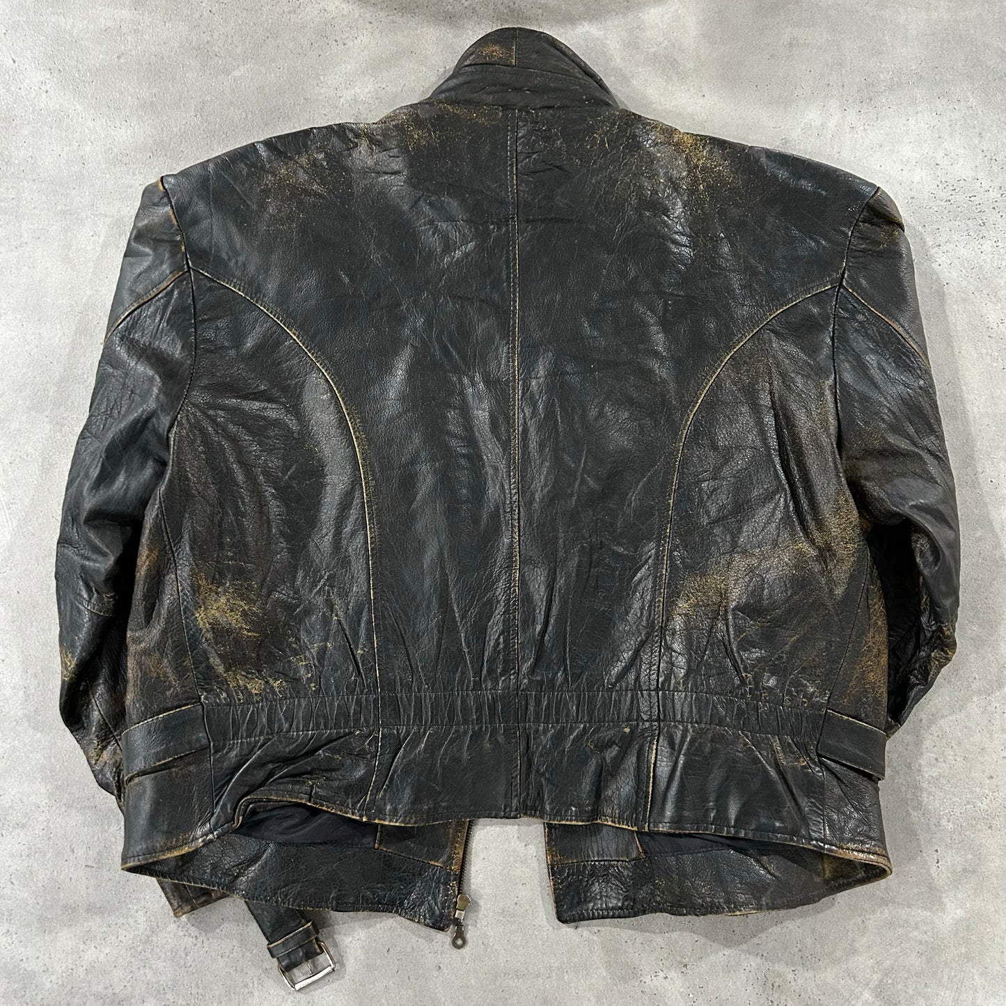 Vintage Retro Double Rider Leather Jackets
