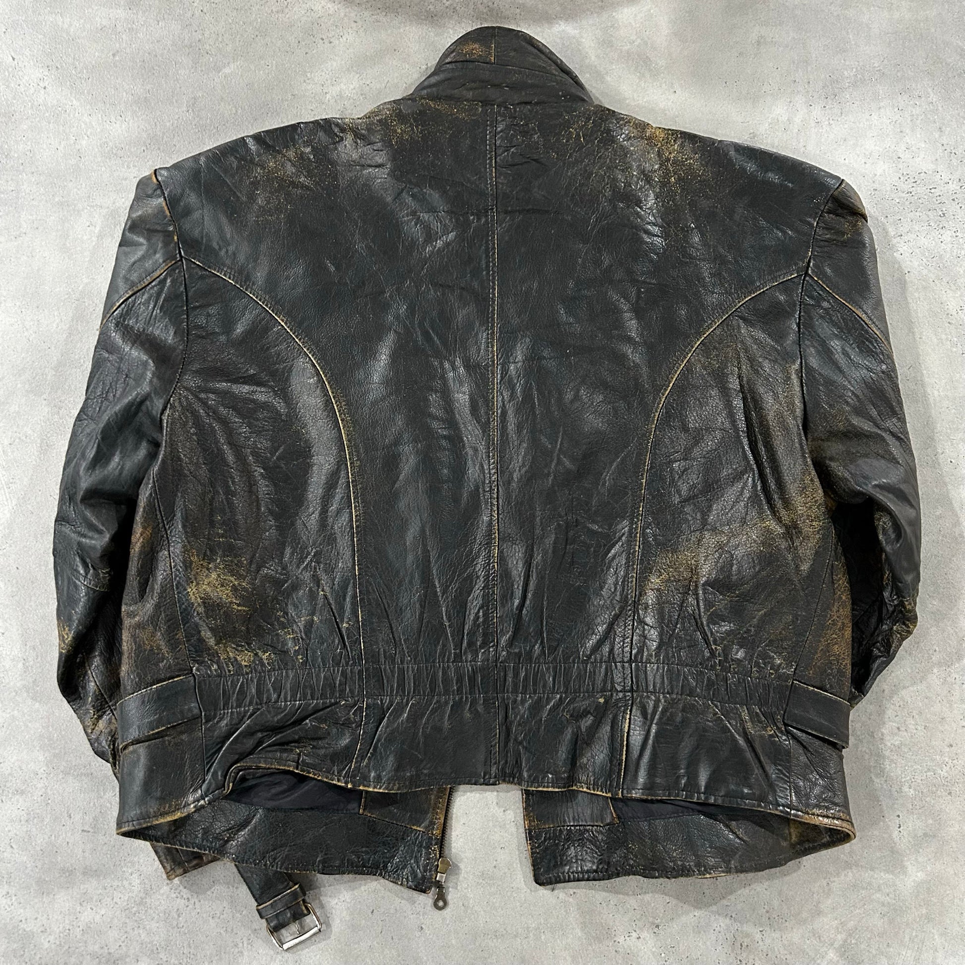 Vintage Retro Double Rider Leather Jackets