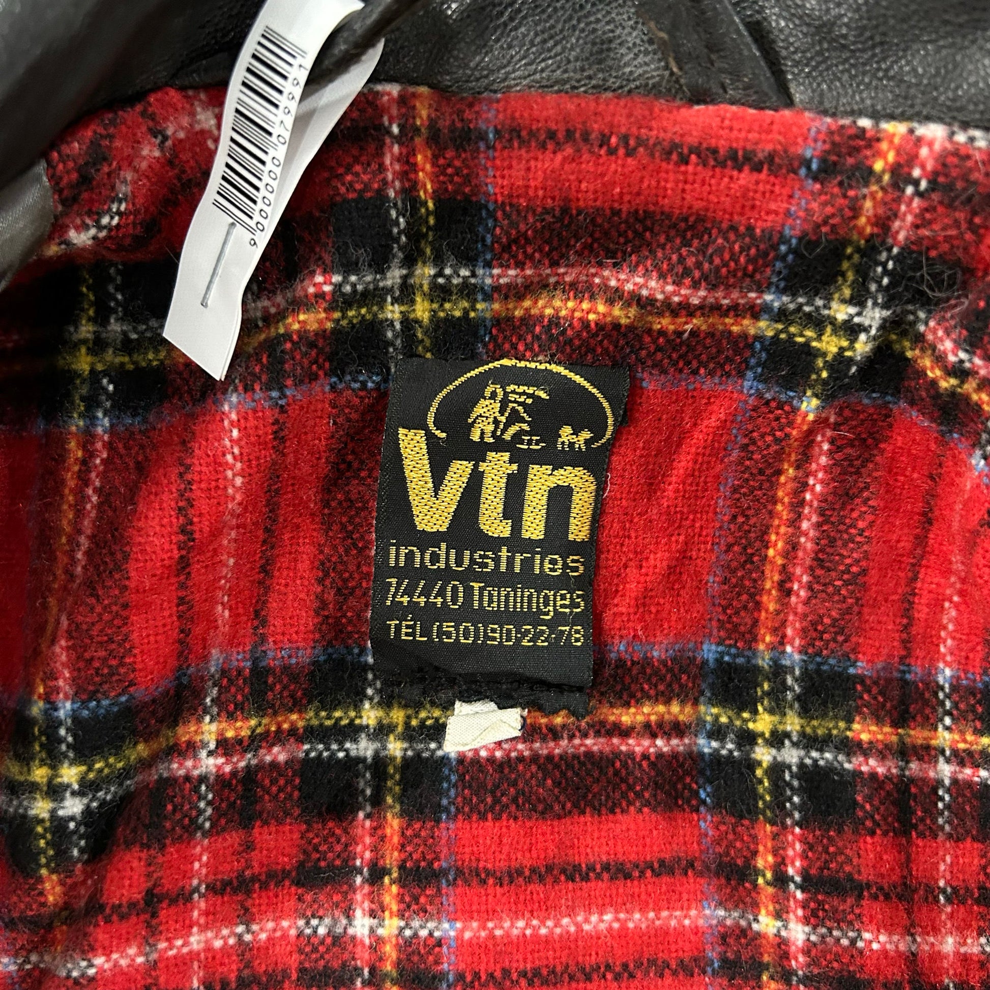 Vintage 70s-90s France Workwear Mid-Length Leather Jackets
