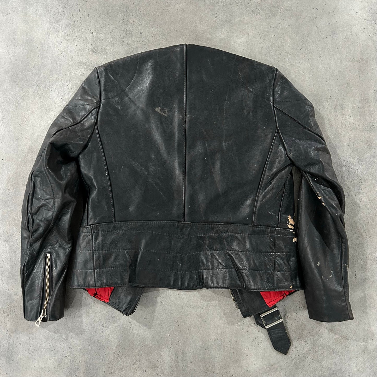 Vintage 70s-90s Germany Double Rider Leather Jackets