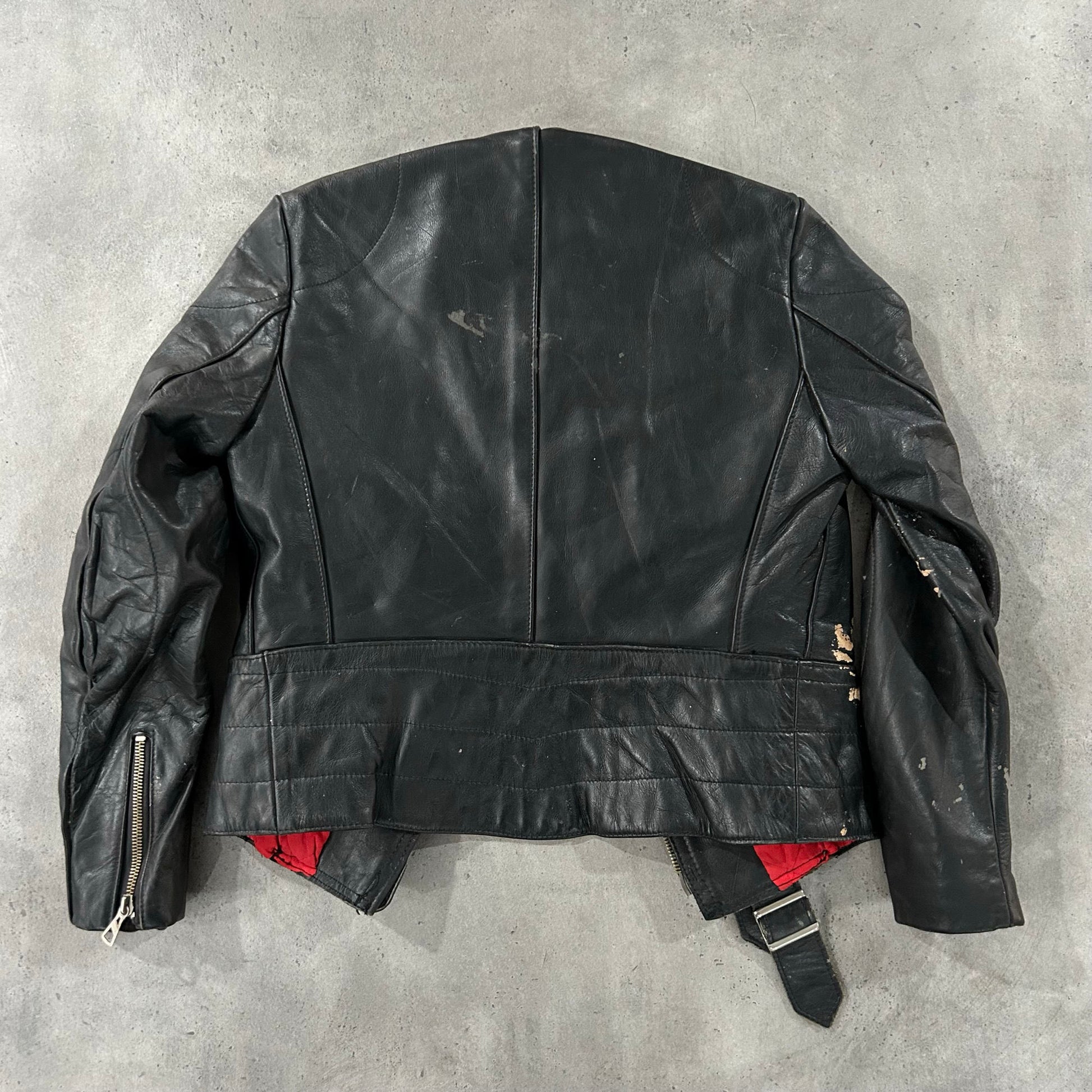 Vintage 70s-90s Germany Double Rider Leather Jackets