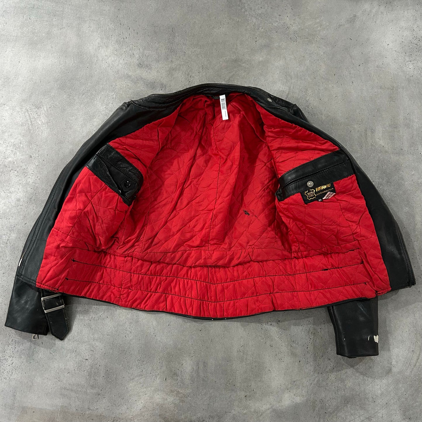 Vintage 70s-90s Germany Double Rider Leather Jackets