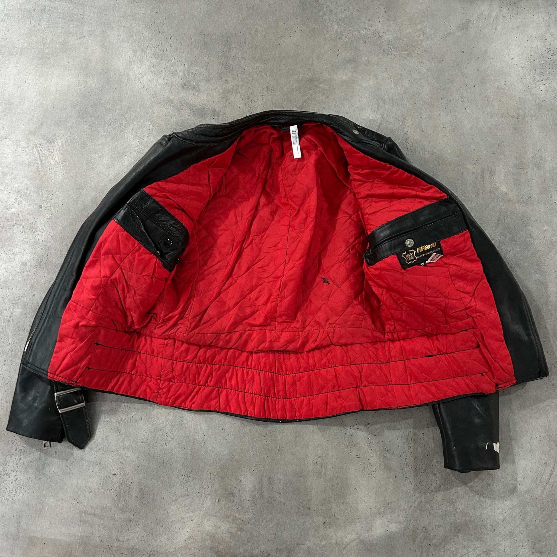 Vintage 70s-90s Germany Double Rider Leather Jackets