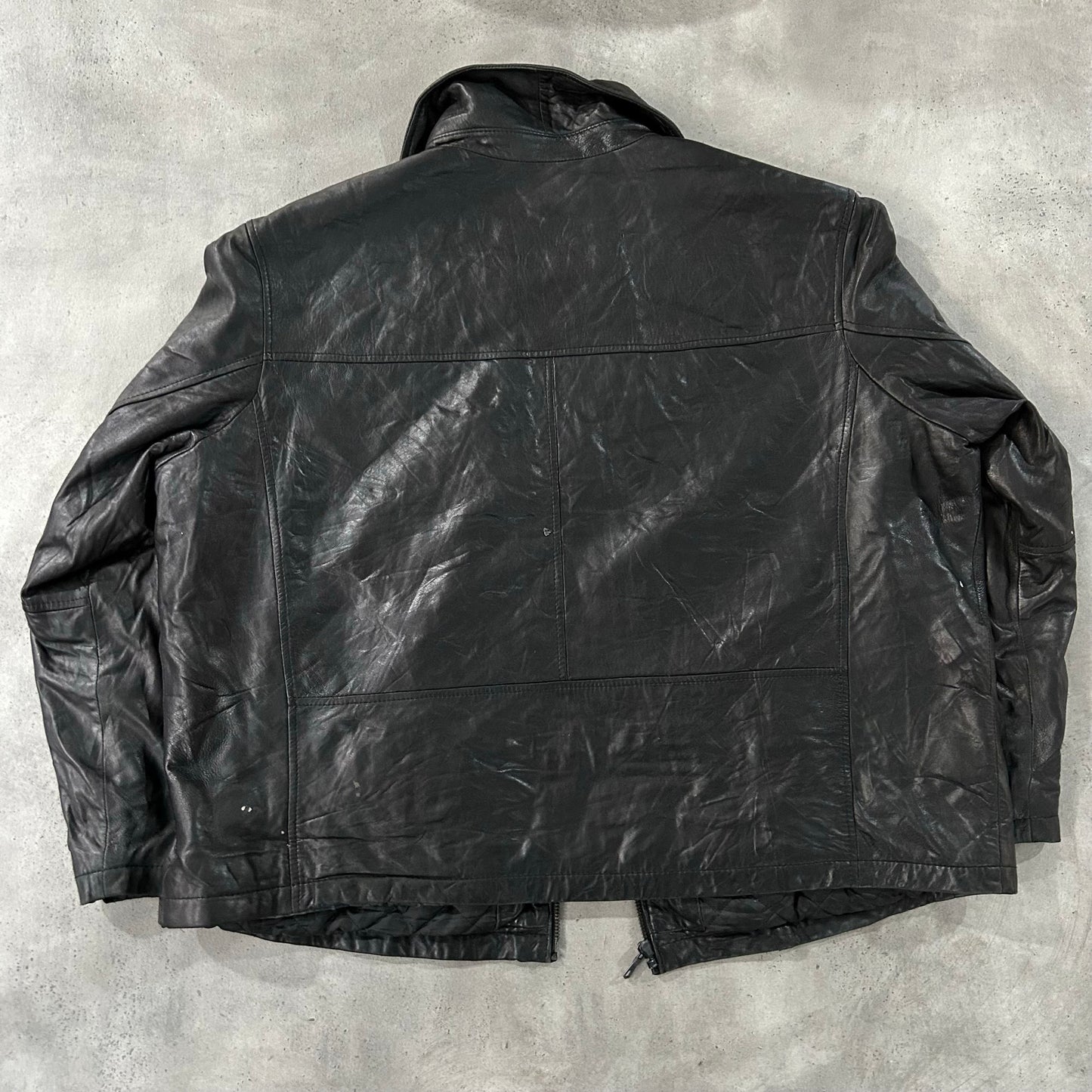 Vintage Tommy Hilfiger Retro Leather Jackets