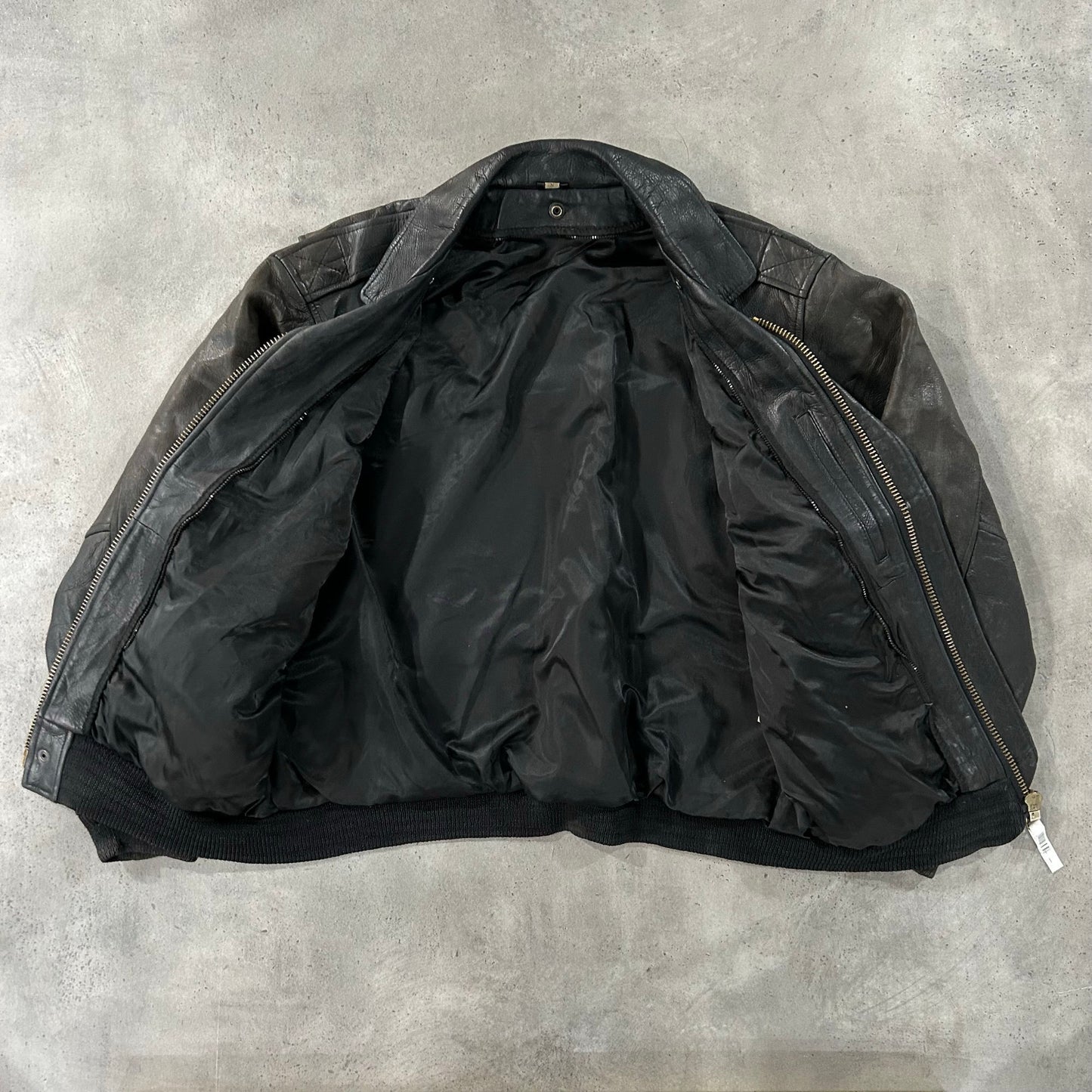 Vintage 70s-90s France Military Flight Leather Jackets
