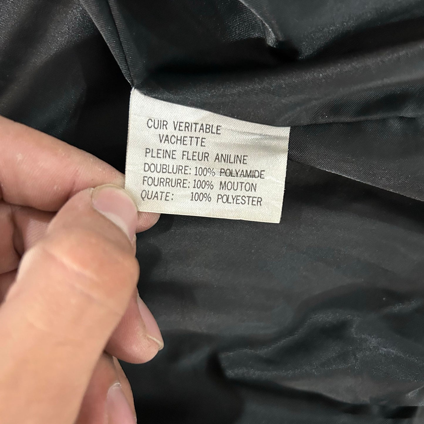 Vintage 70s-90s France Military Flight Leather Jackets
