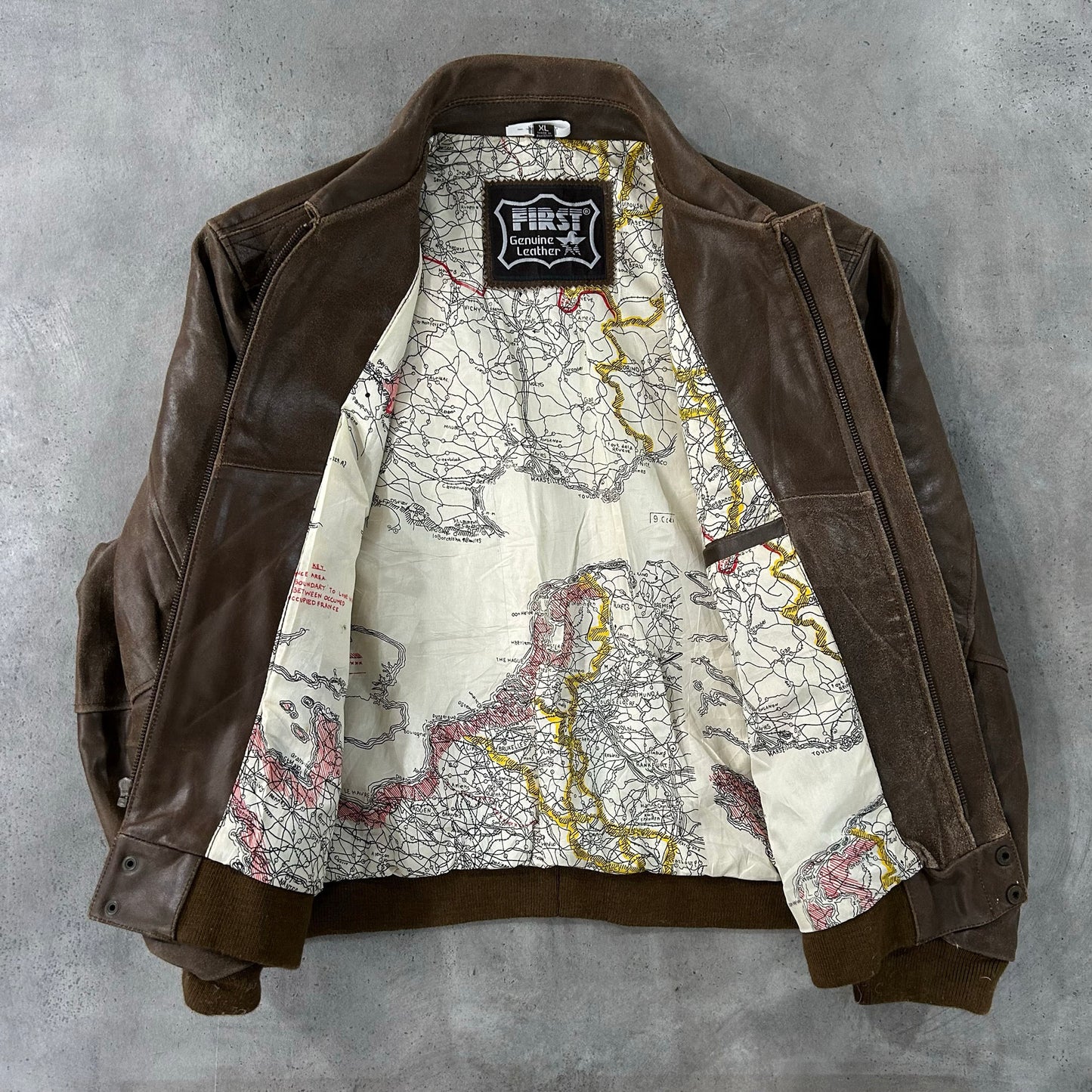 Vintage 70s-90s Military A-2 Leather Jackets