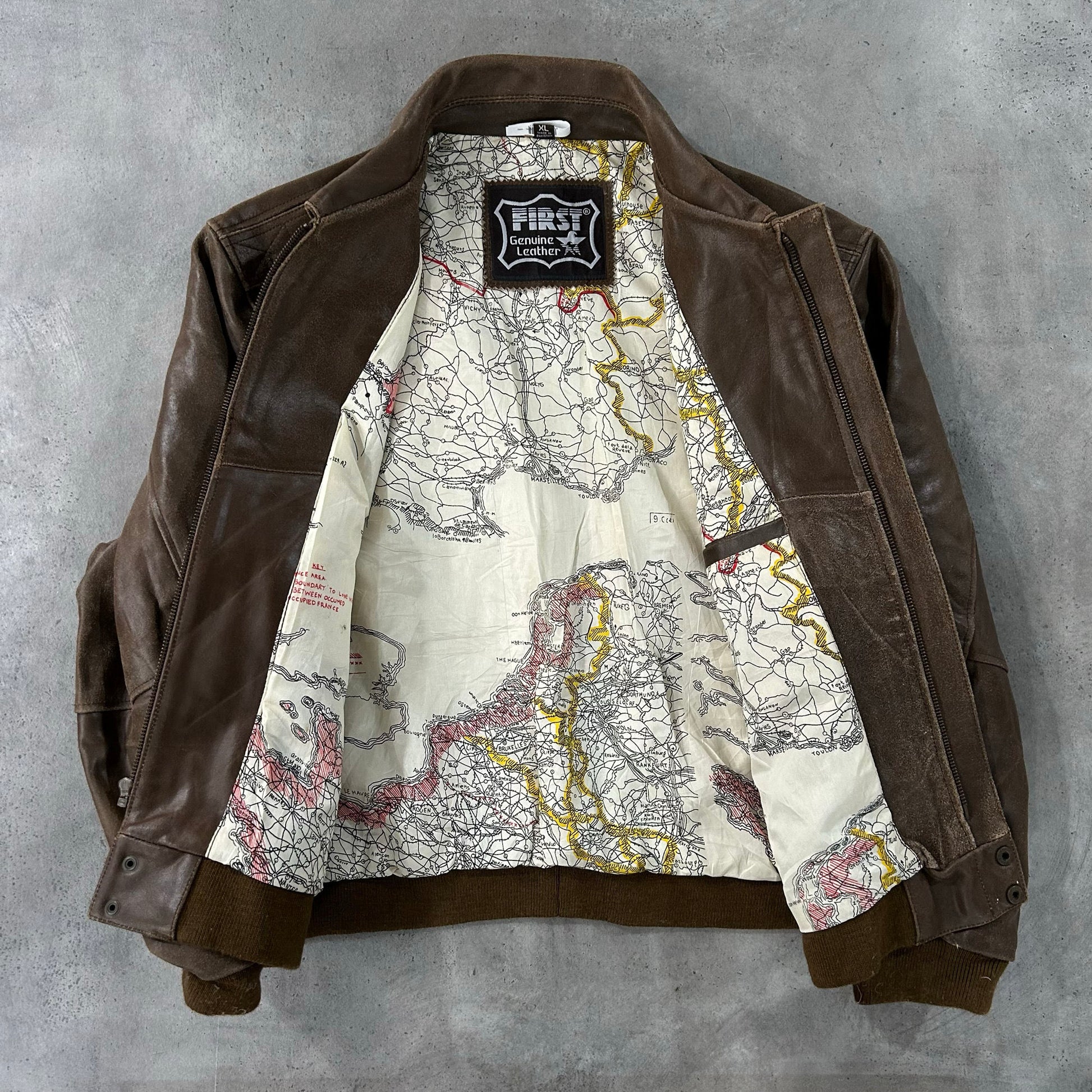 Vintage 70s-90s Military A-2 Leather Jackets