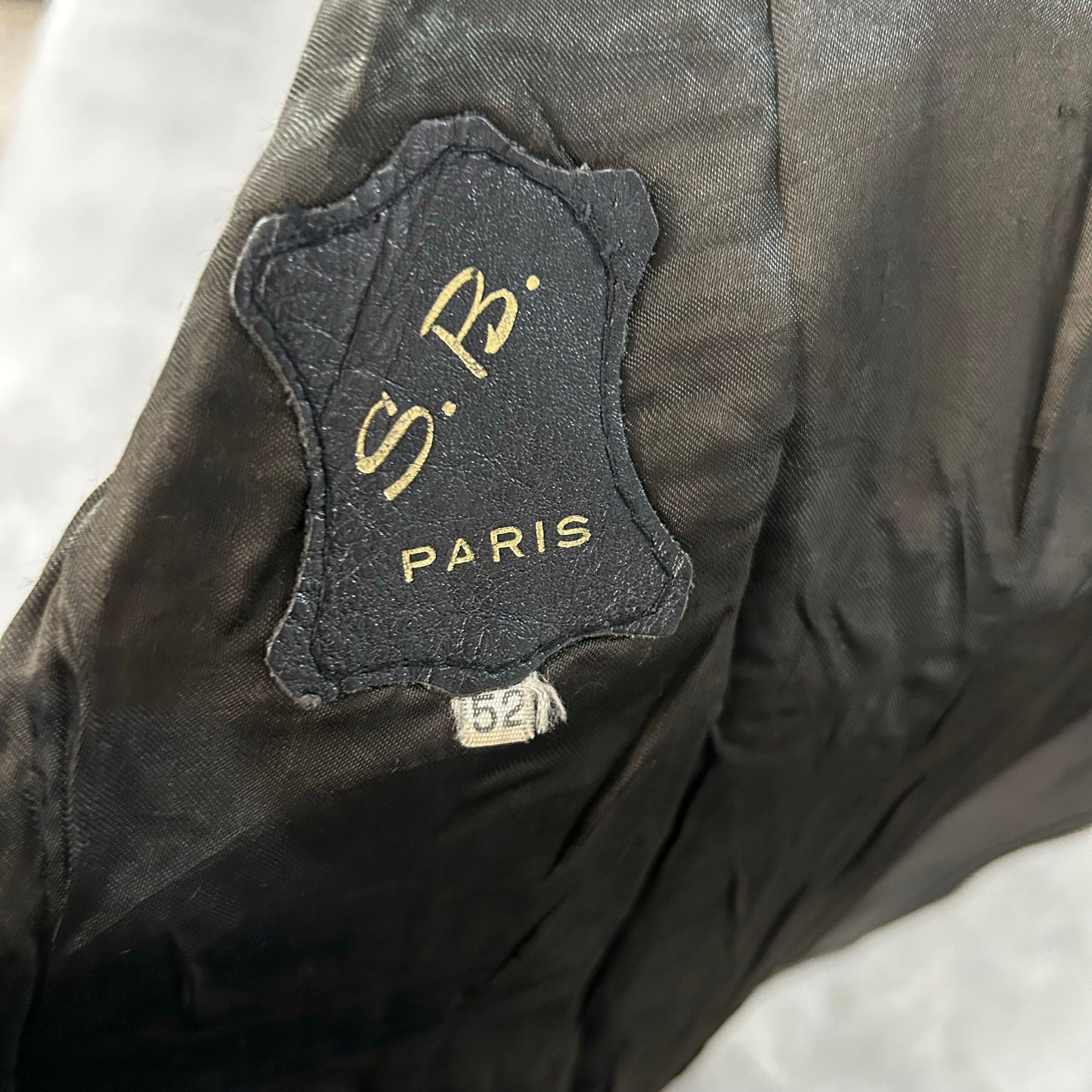 Vintage 70s-90s France Double Rider Leather Jackets