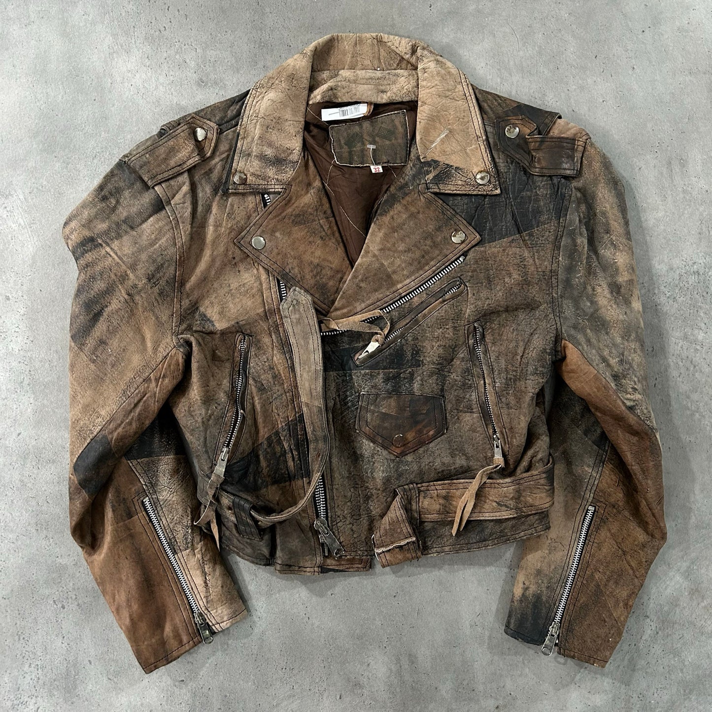 Vintage 70s-90s Double Rider Leather Jackets