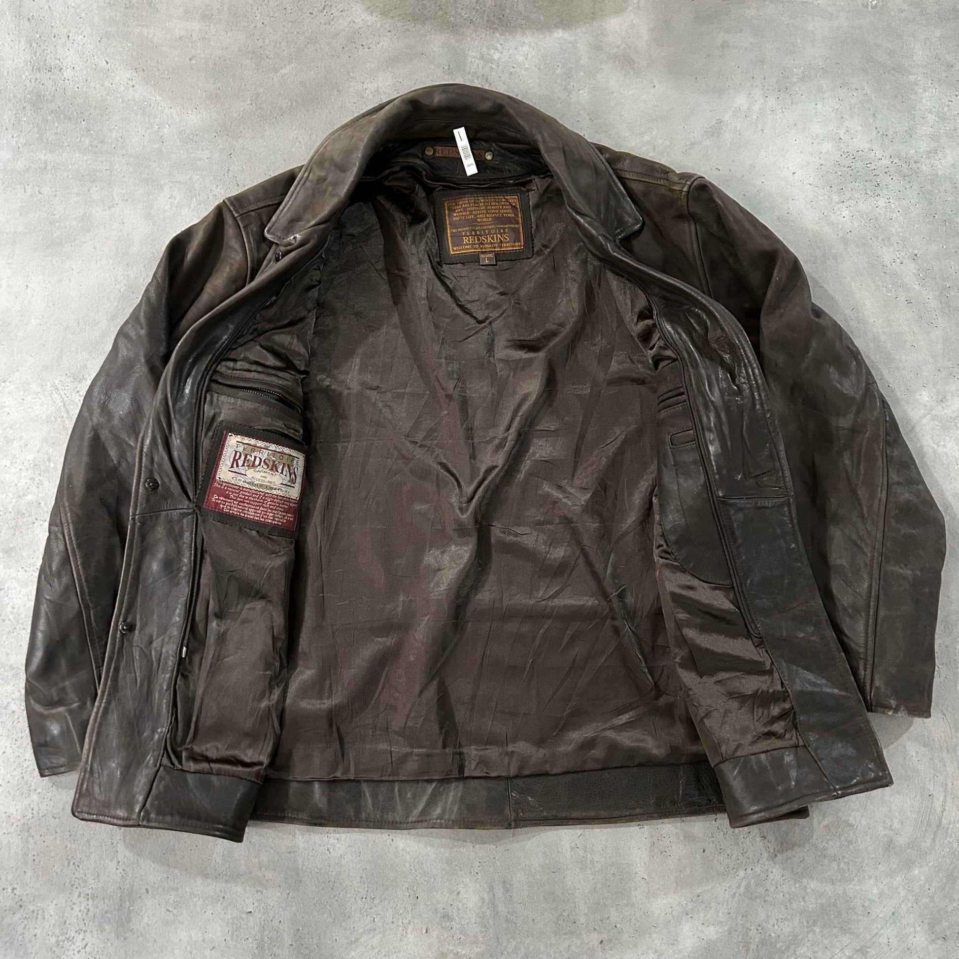 Vintage 70s-90s Redskins Retro Leather Jackets