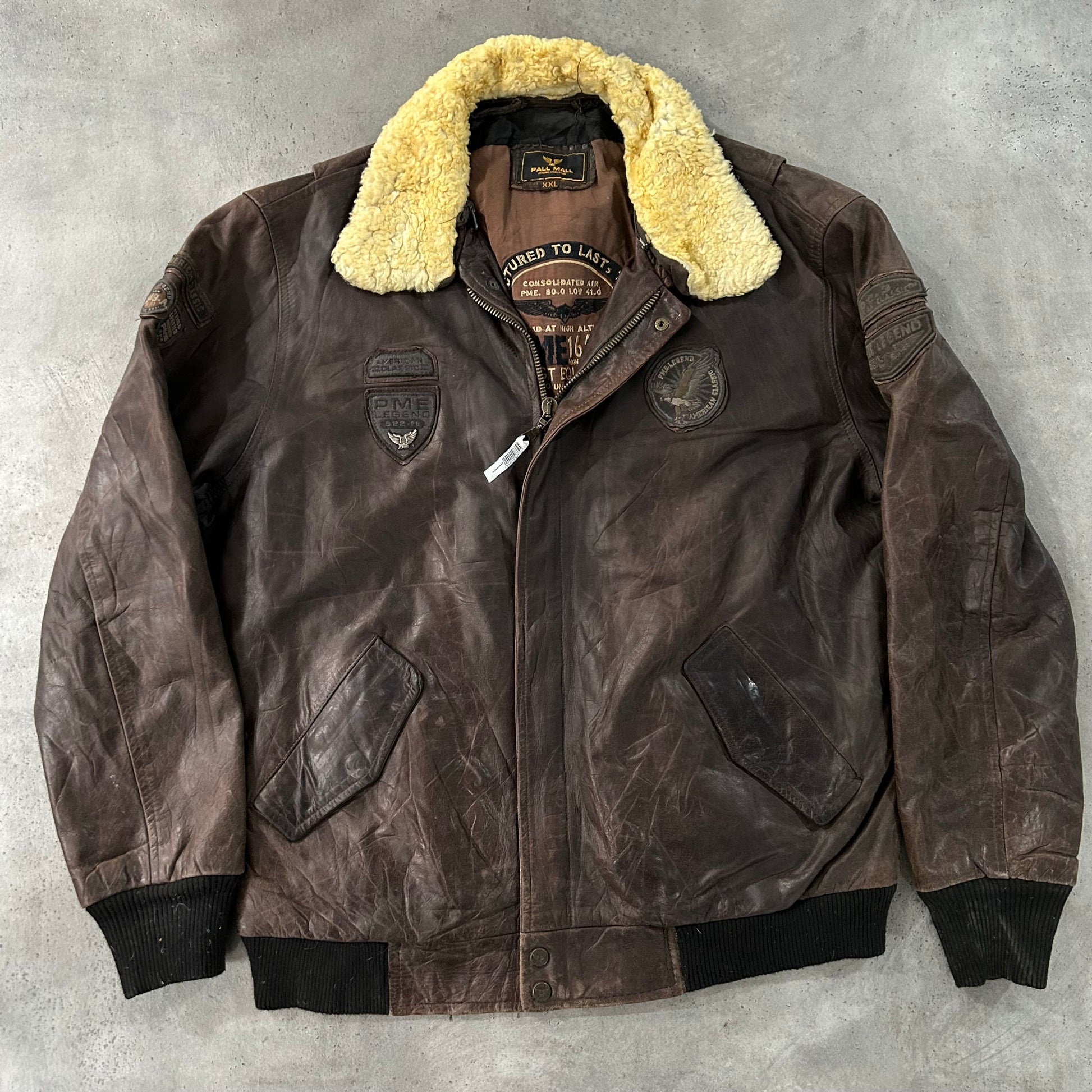 Vintage Military Flight Leather Jackets