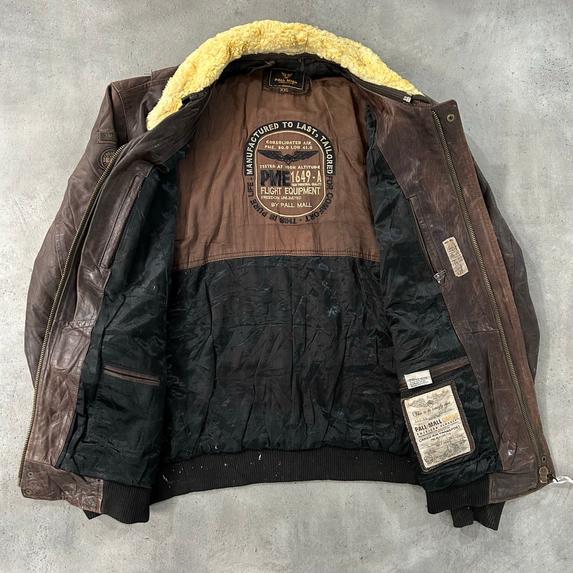 Vintage Military Flight Leather Jackets