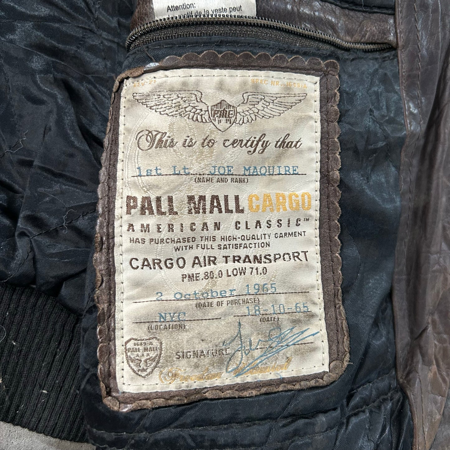 Vintage Military Flight Leather Jackets