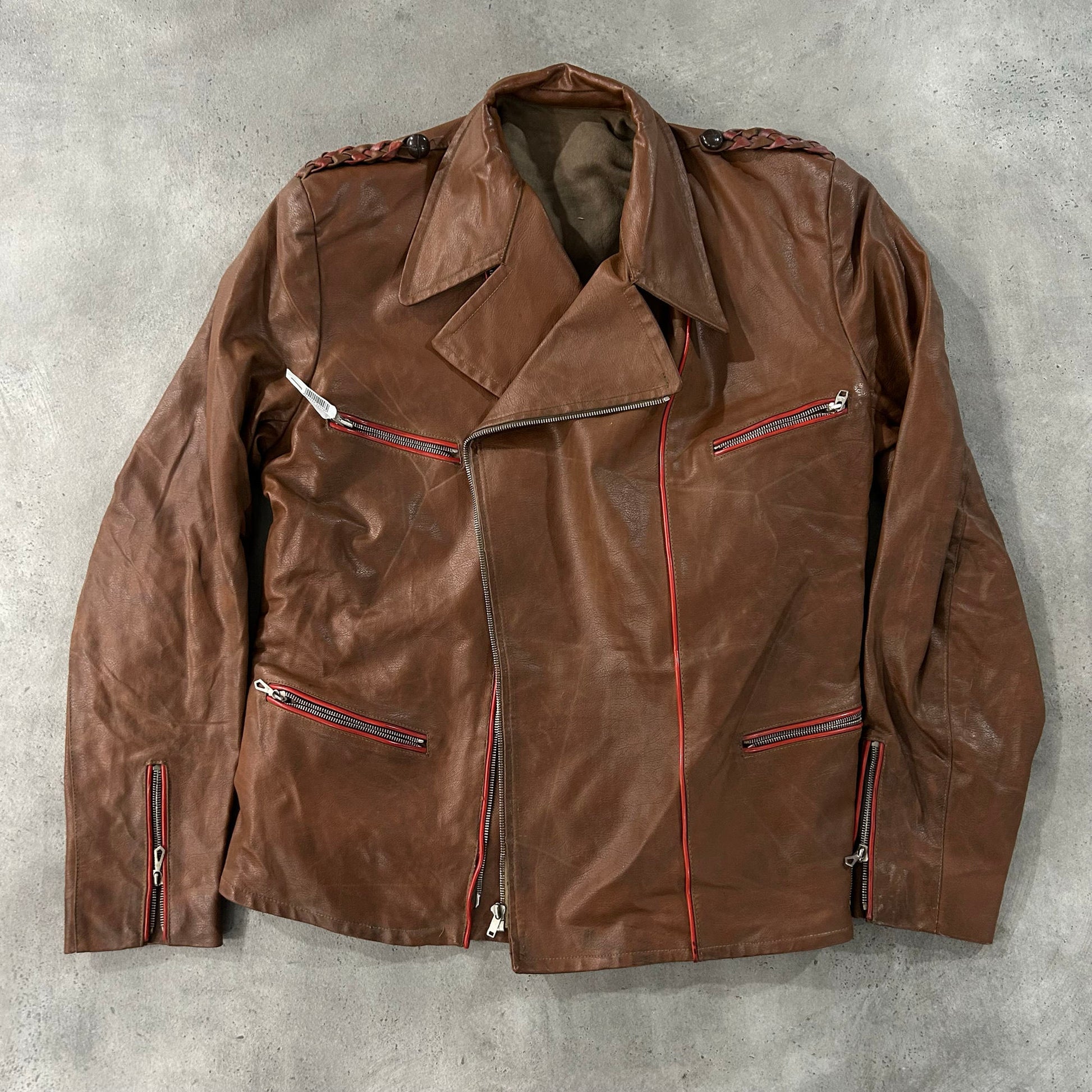 Vintage 70s-90s Germany Double Rider Leather Jackets