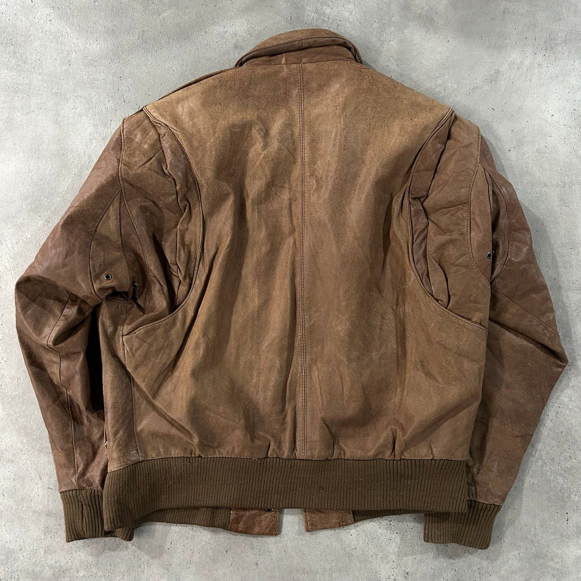 Vintage 70s-90s South Korea Military A-2 Leather Jackets