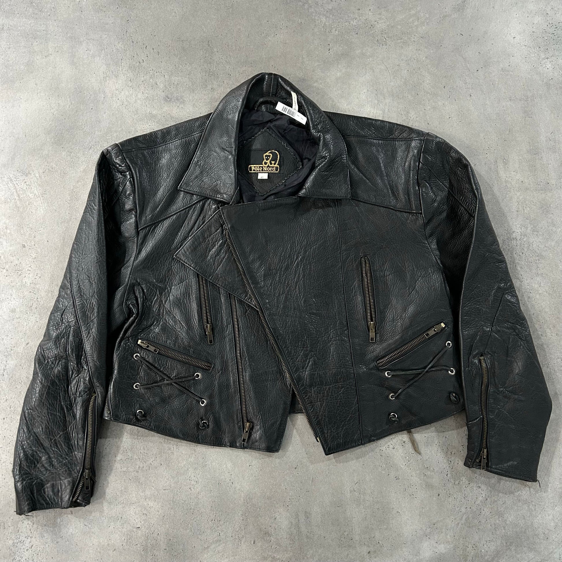 Vintage 70s-90s Double Rider Leather Jackets