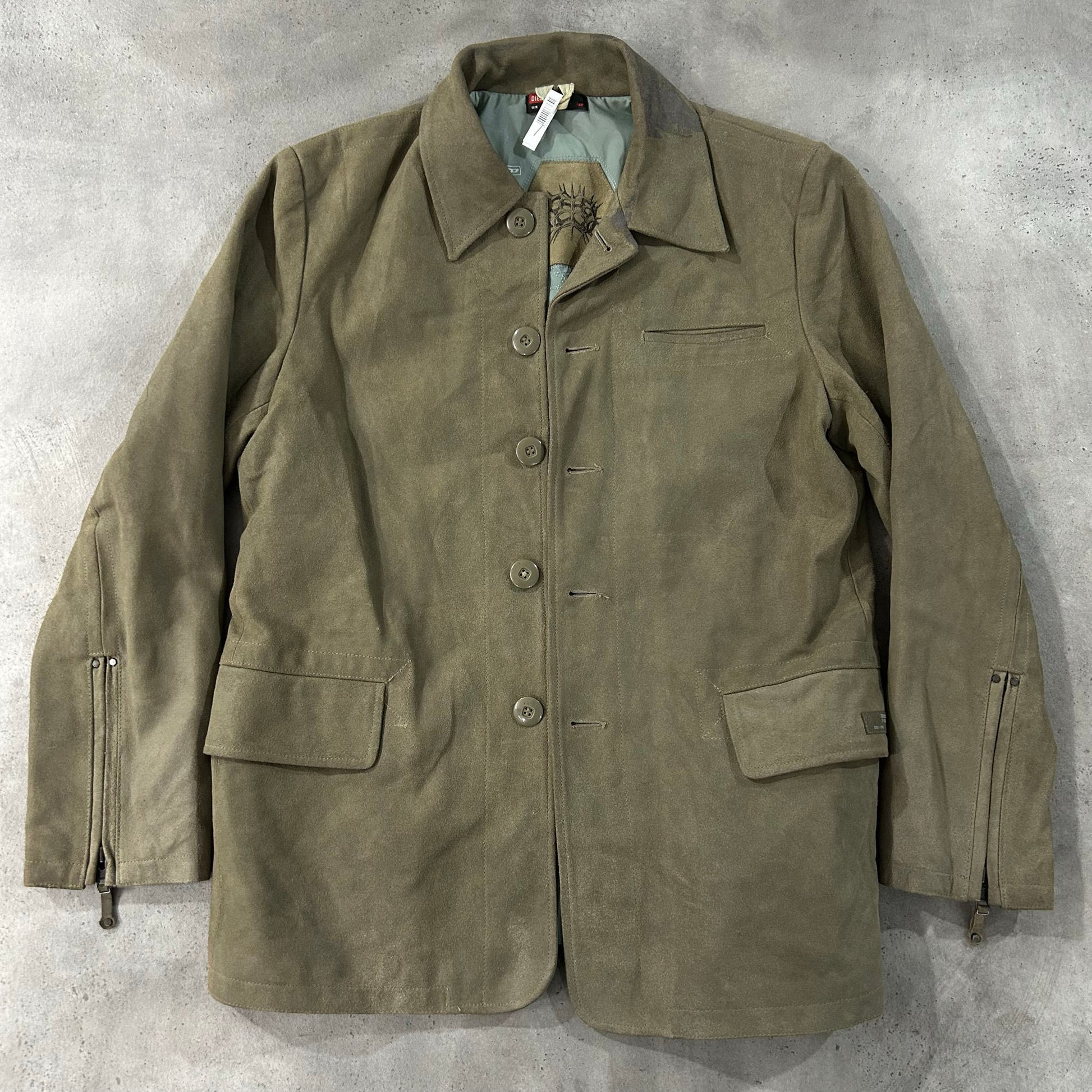 Vintage Diesel Retro Leather Jackets