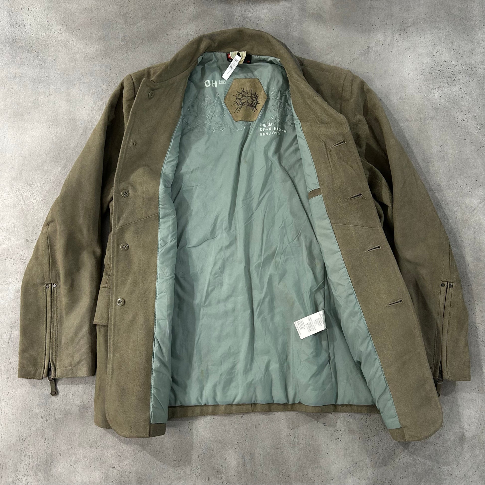 Vintage Diesel Retro Leather Jackets