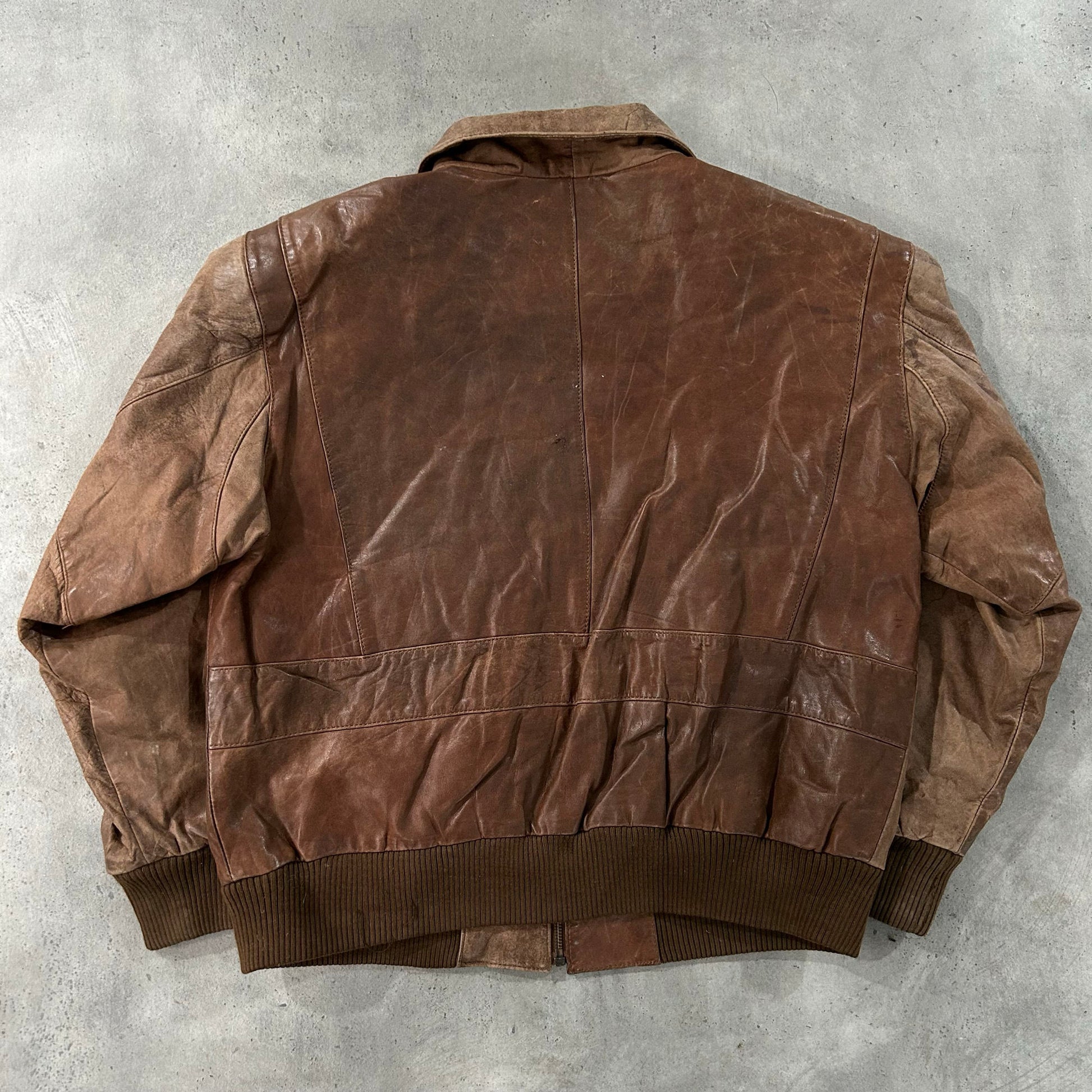 Vintage 70s-90s South Korea Military A-2 Leather Jackets