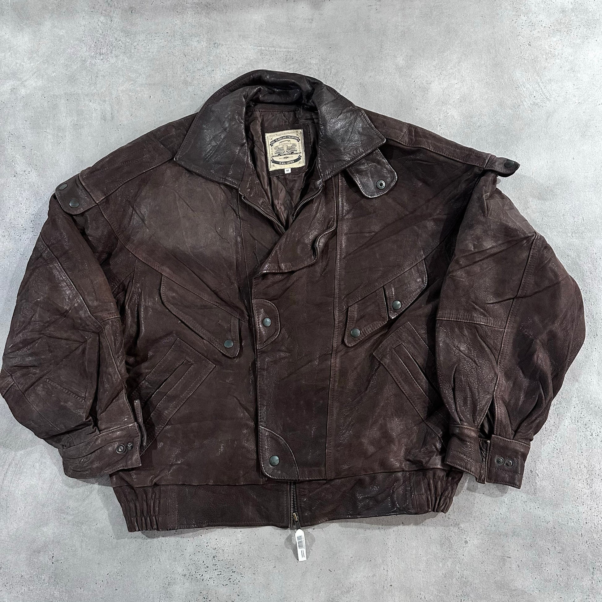 Vintage 70s-90s Military Flight Leather Jackets