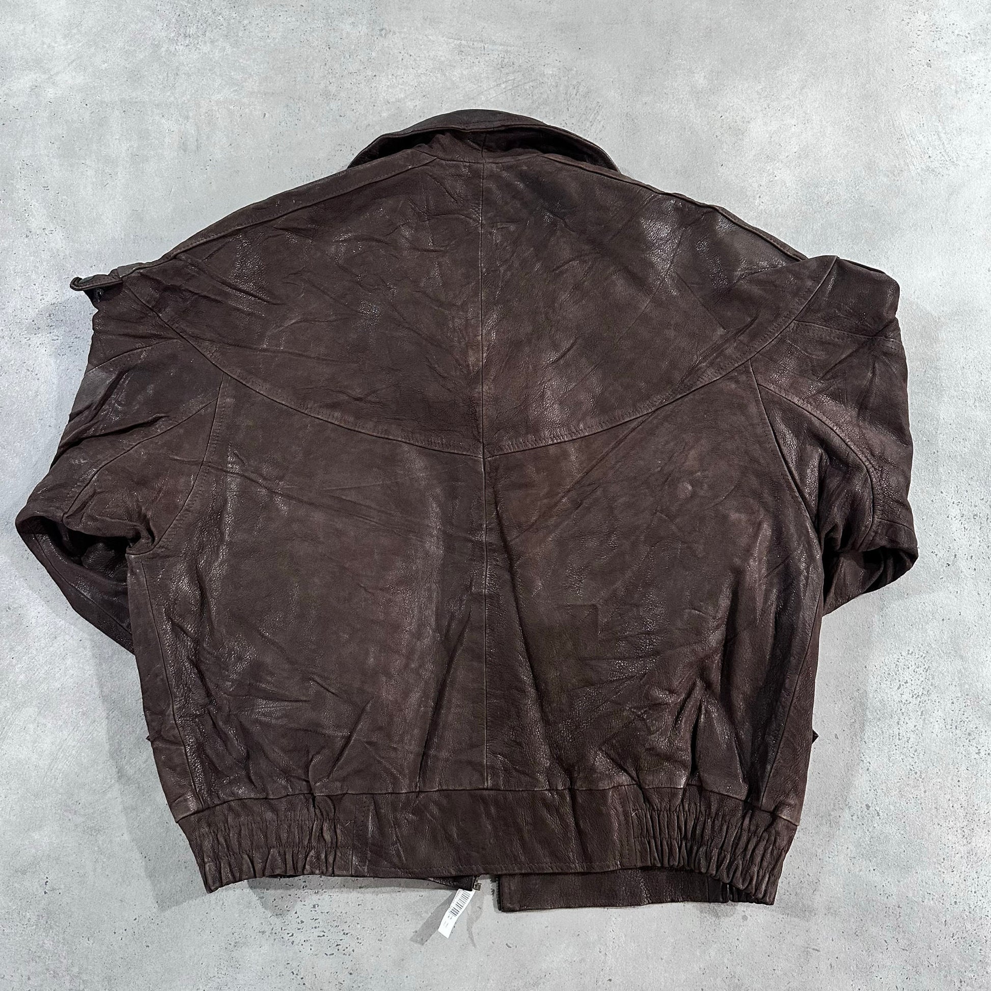 Vintage 70s-90s Military Flight Leather Jackets