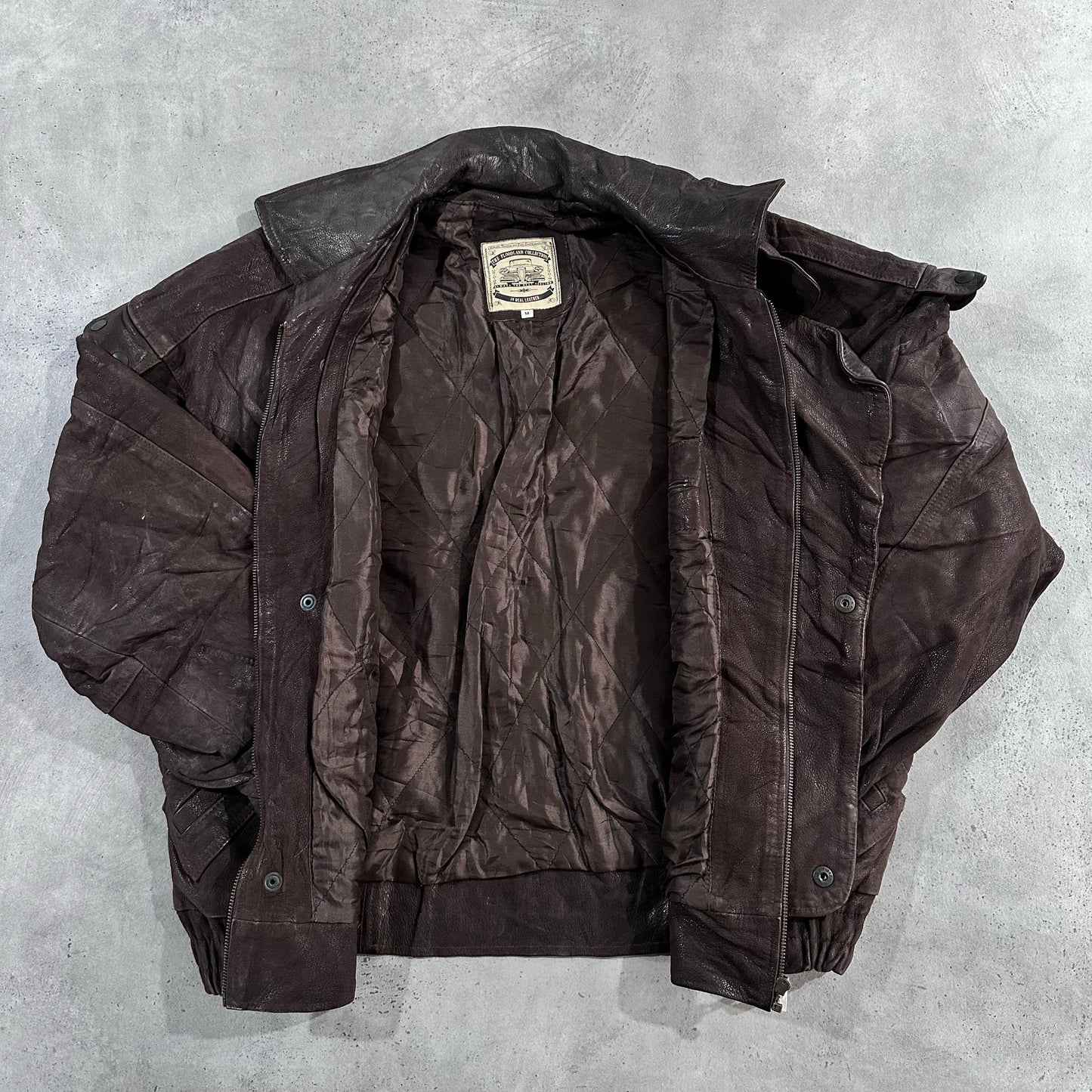 Vintage 70s-90s Military Flight Leather Jackets