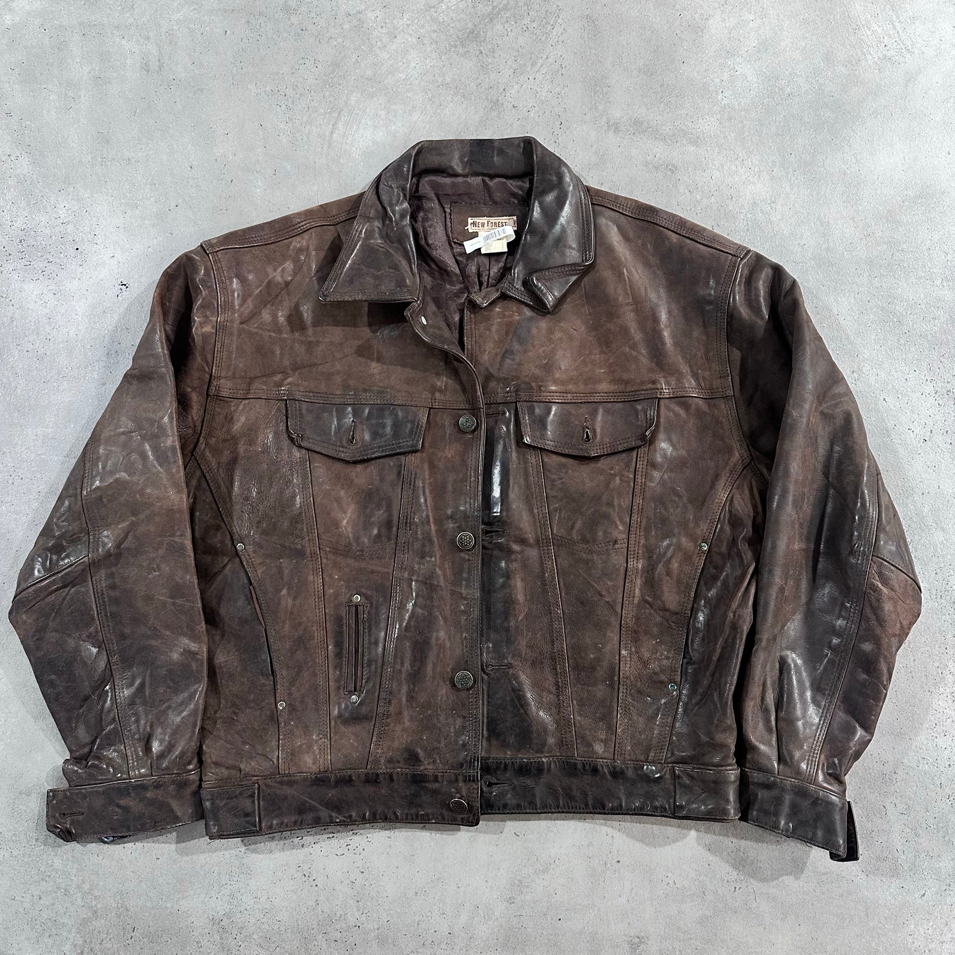 Vintage 70s-90s France Leather Jackets