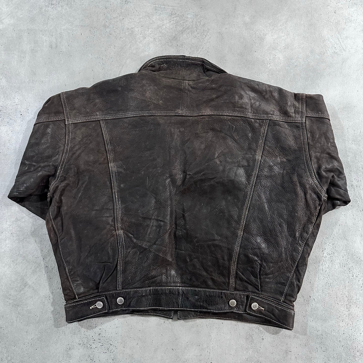 Vintage 70s-90s France Leather Jackets