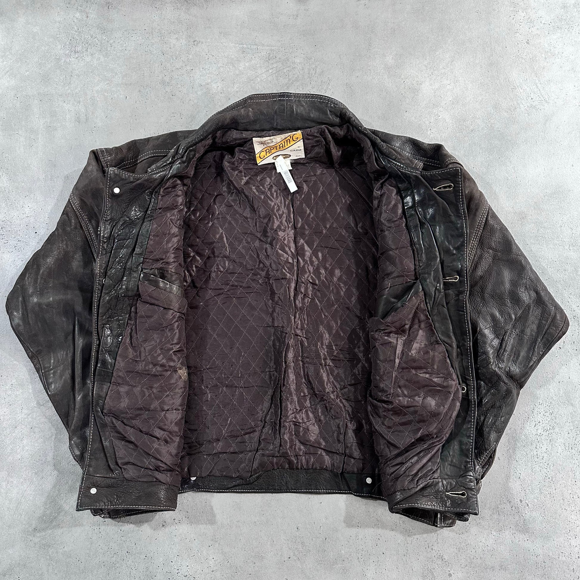 Vintage 70s-90s France Leather Jackets