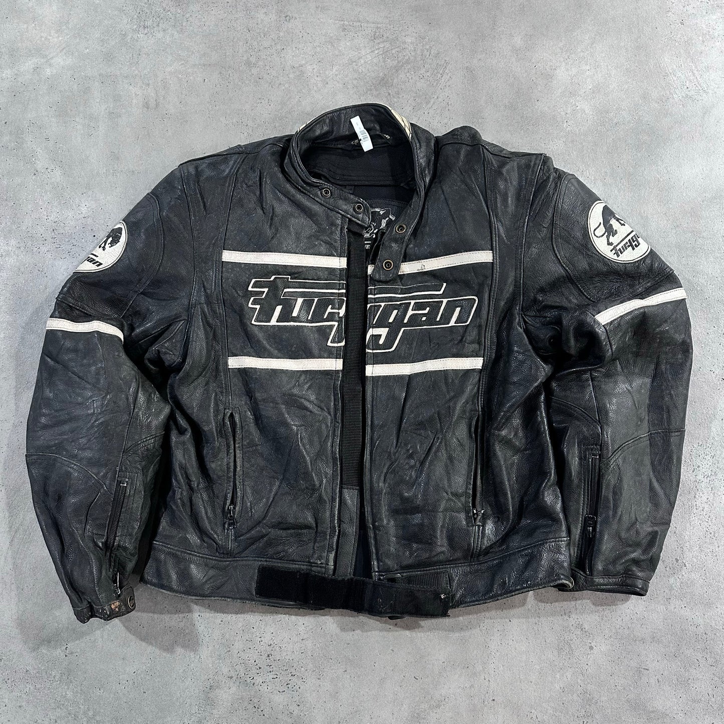 Vintage France Motorcycle Leather Jackets