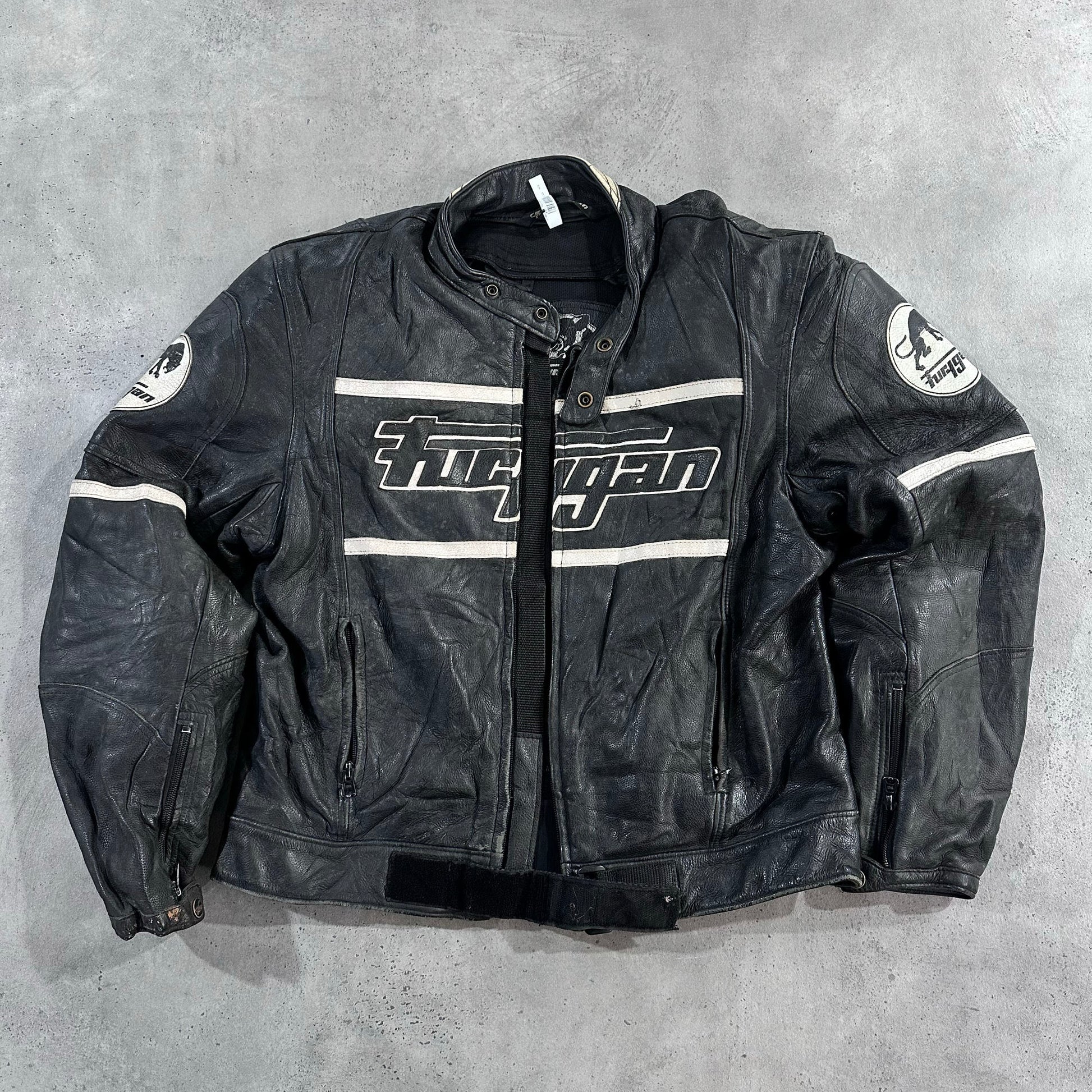 Vintage France Motorcycle Leather Jackets