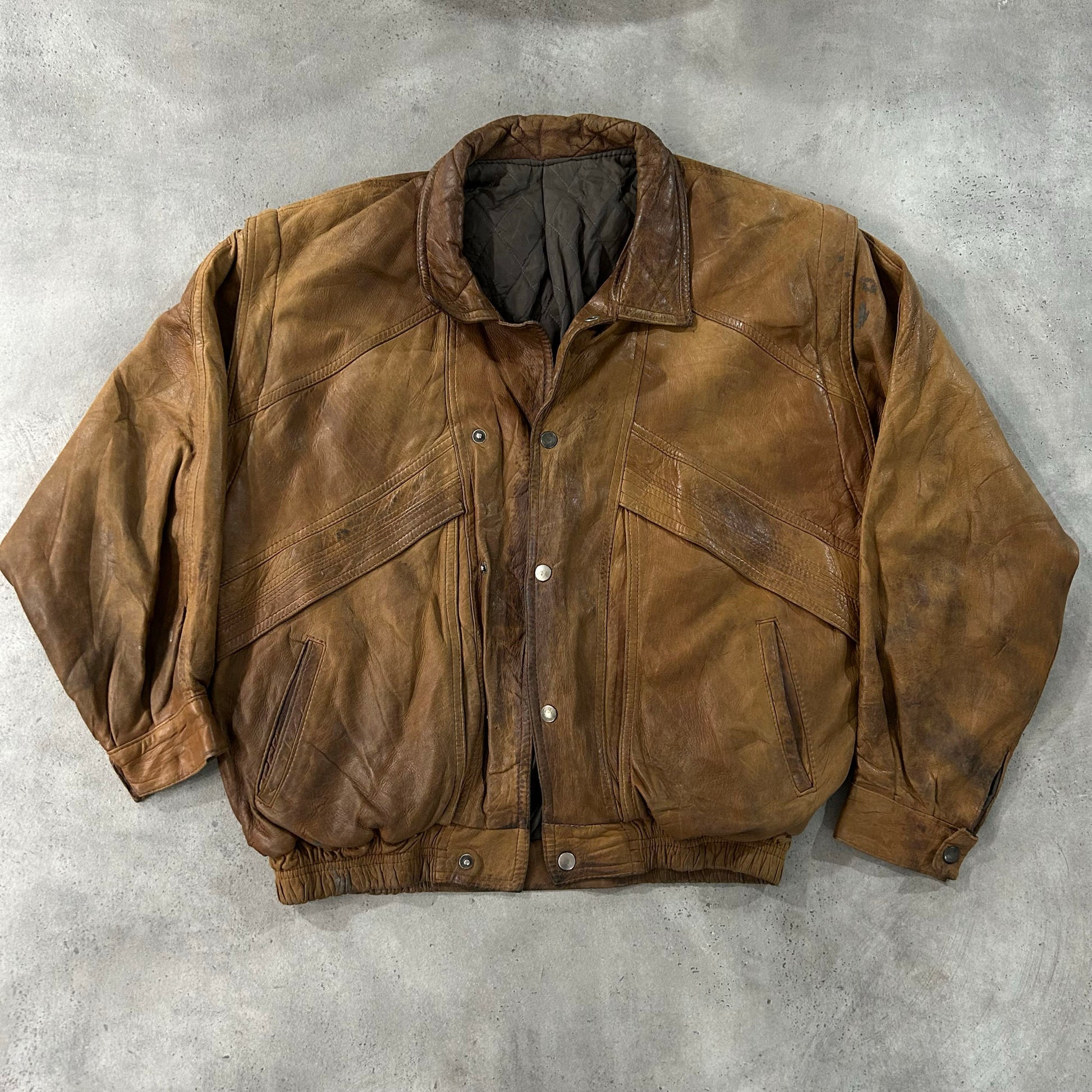 Vintage 70s-90s France Leather Jackets