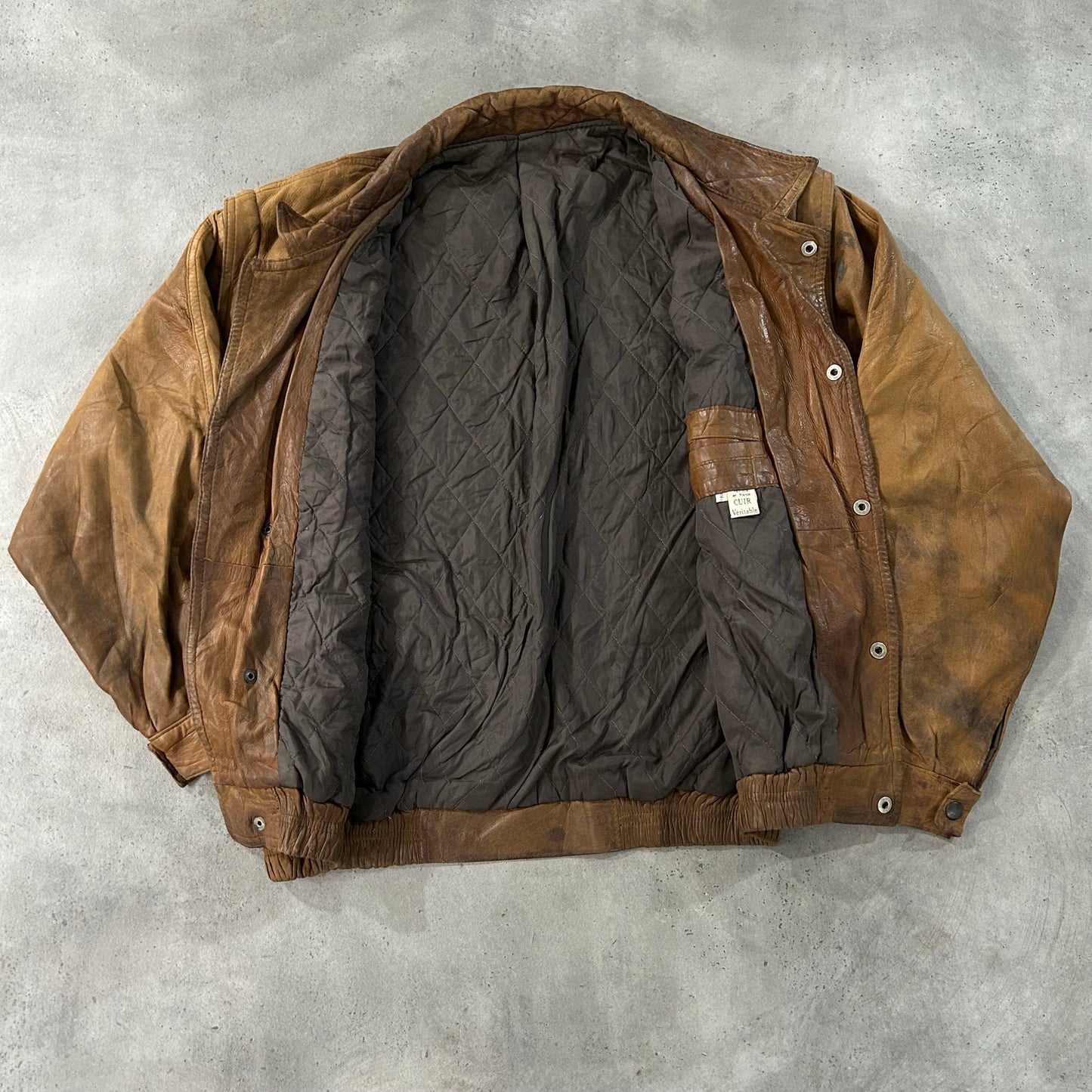 Vintage 70s-90s France Leather Jackets