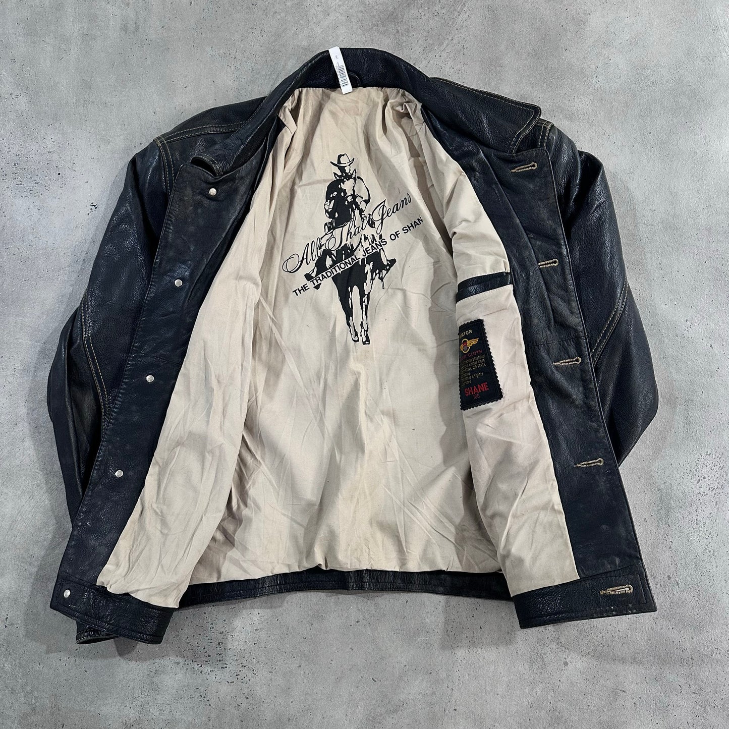 Vintage South Korea Retro Leather Jackets
