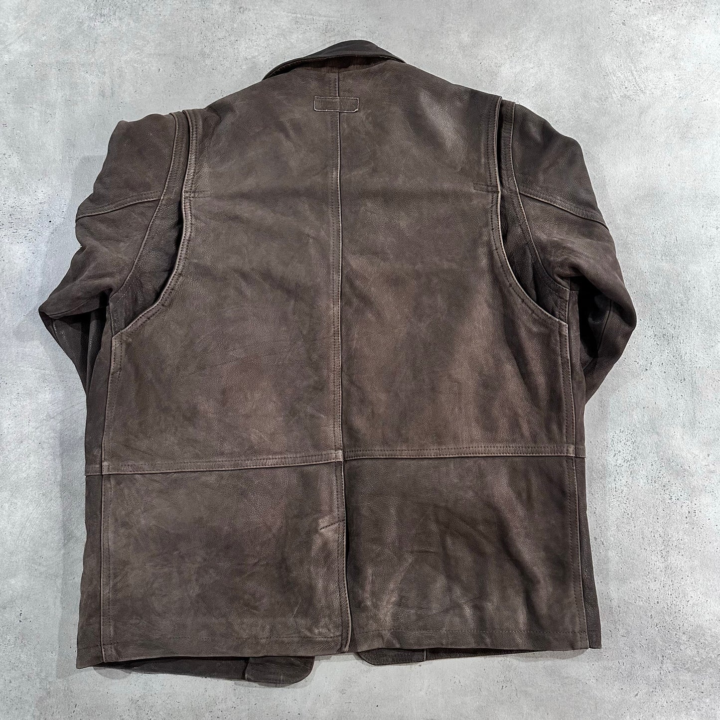 Vintage 70s-90s Marlboro Workwear Mid-Length Leather Jackets