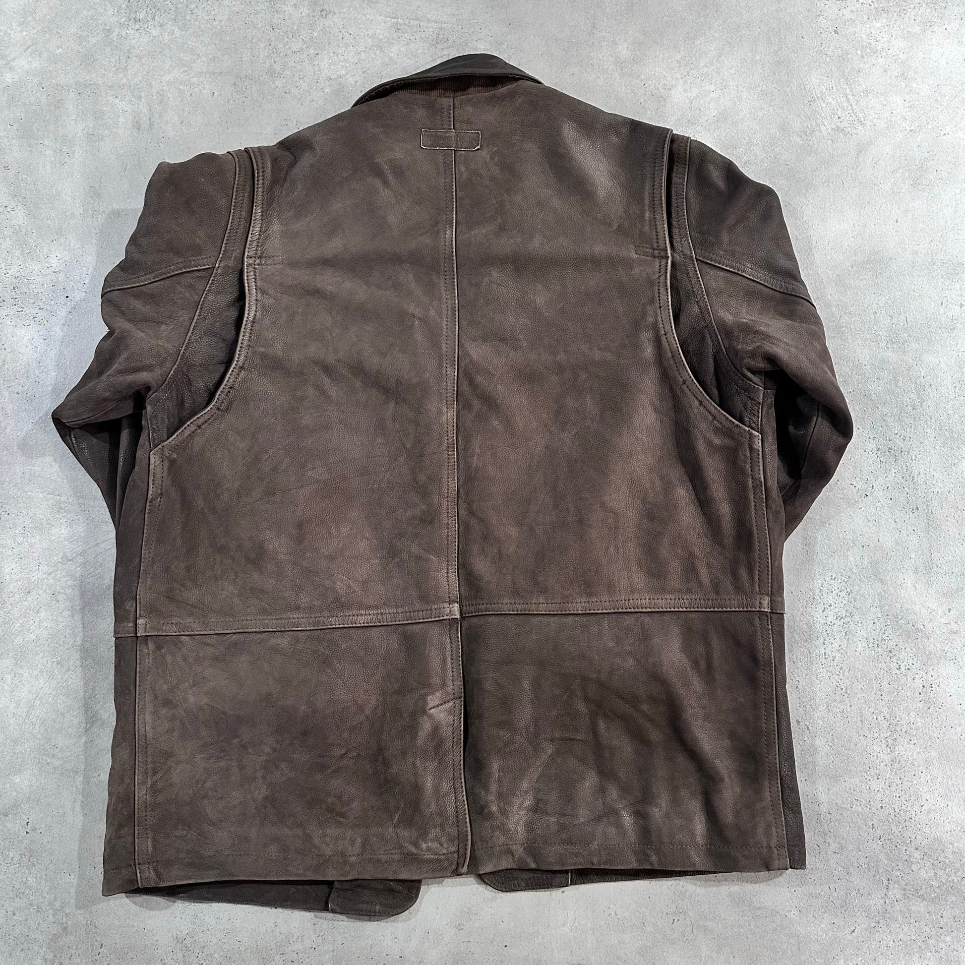 Vintage 70s-90s Marlboro Workwear Mid-Length Leather Jackets