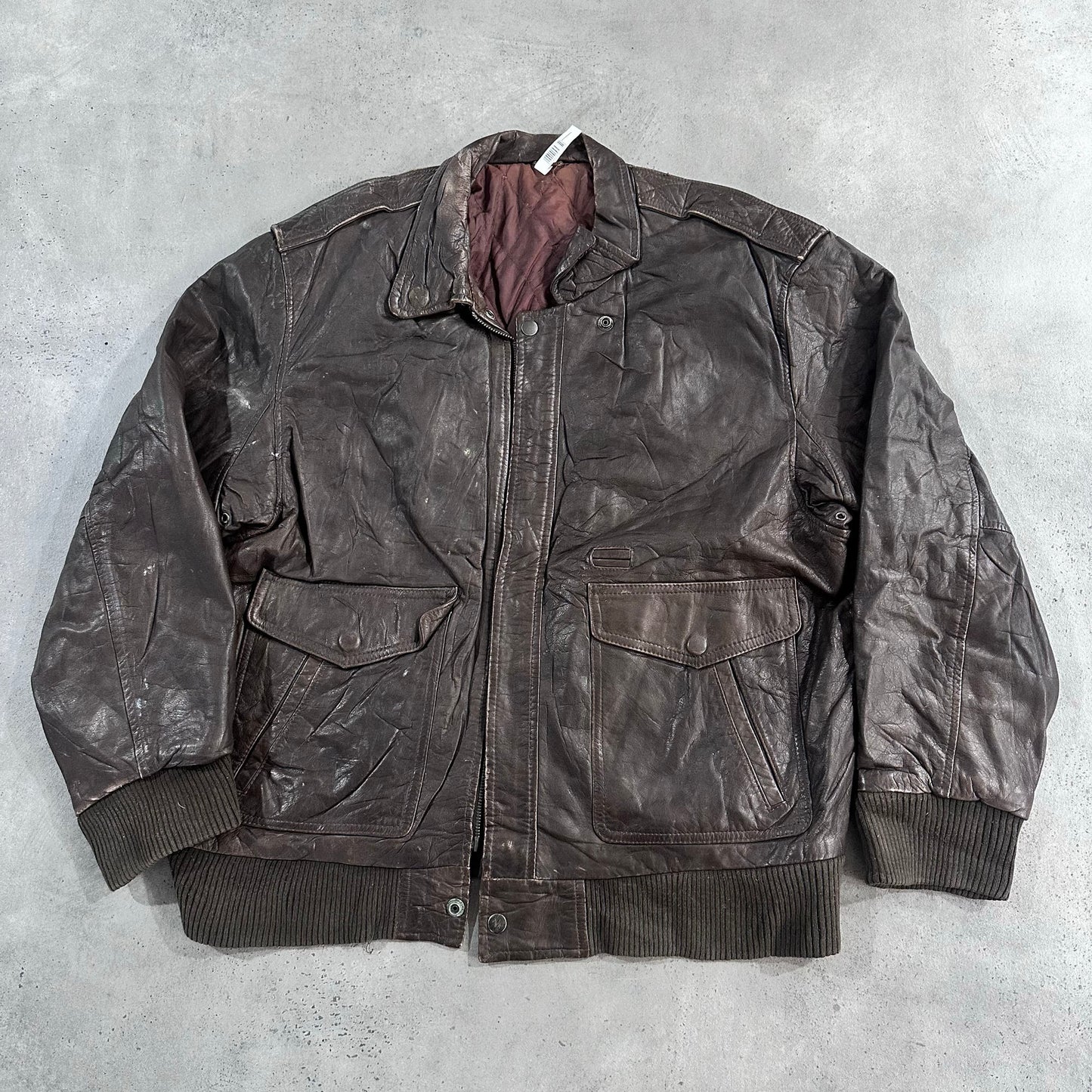 Vintage 70s-90s Military A-2 Leather Jackets