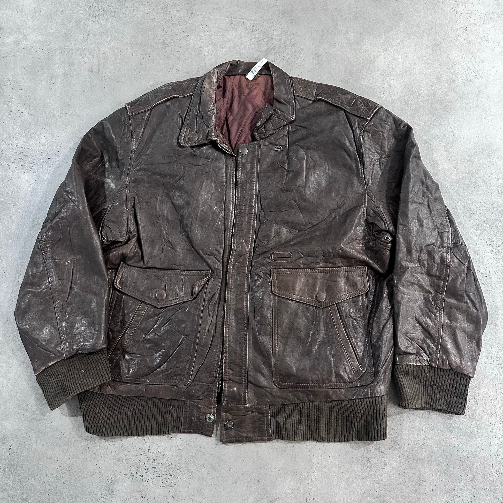Vintage 70s-90s Military A-2 Leather Jackets