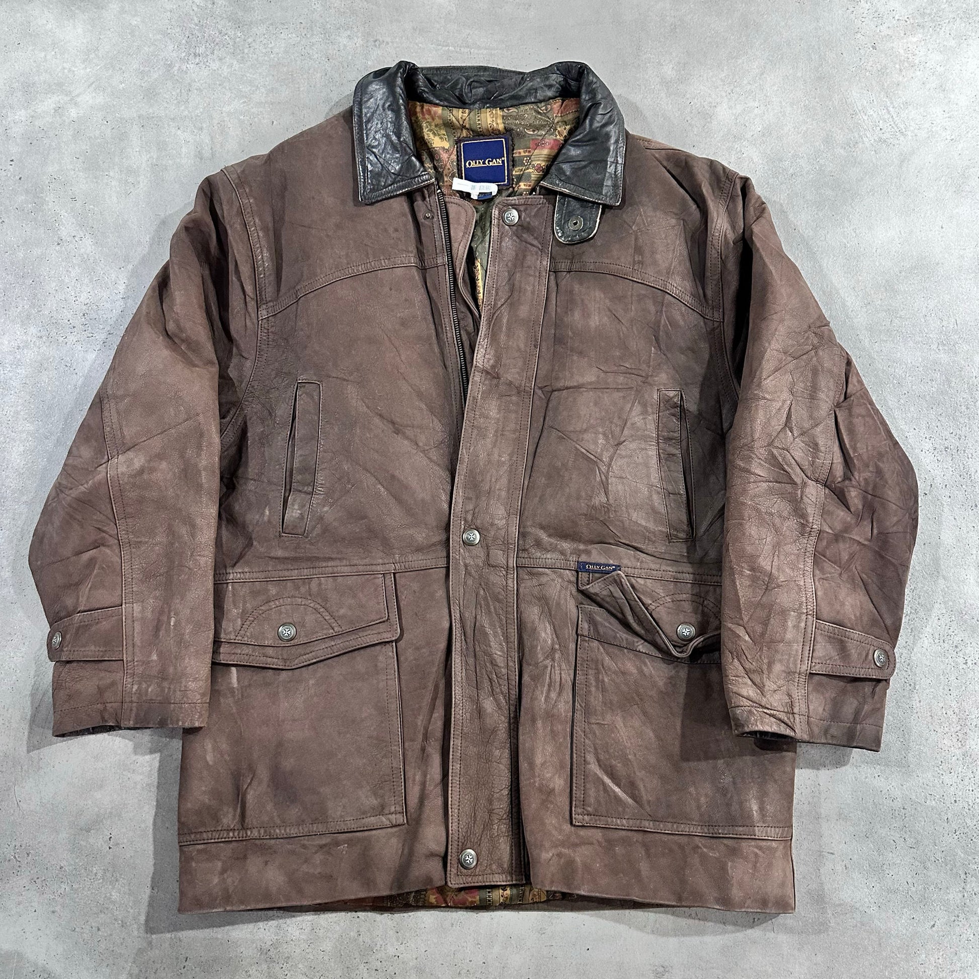 Vintage 70s-90s Mid-Length Leather Jackets