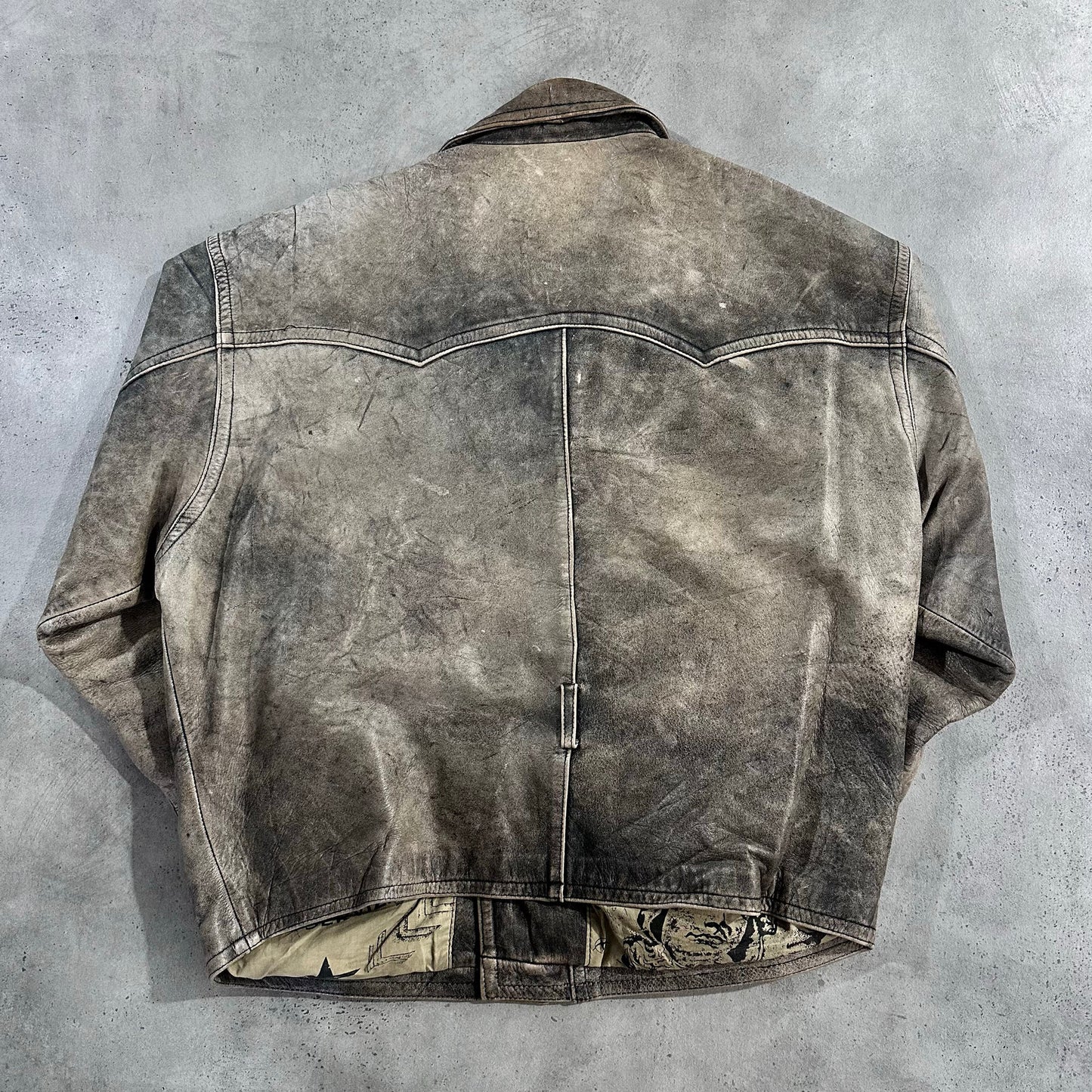 Vintage 70s-90s Retro Double Rider Leather Jackets