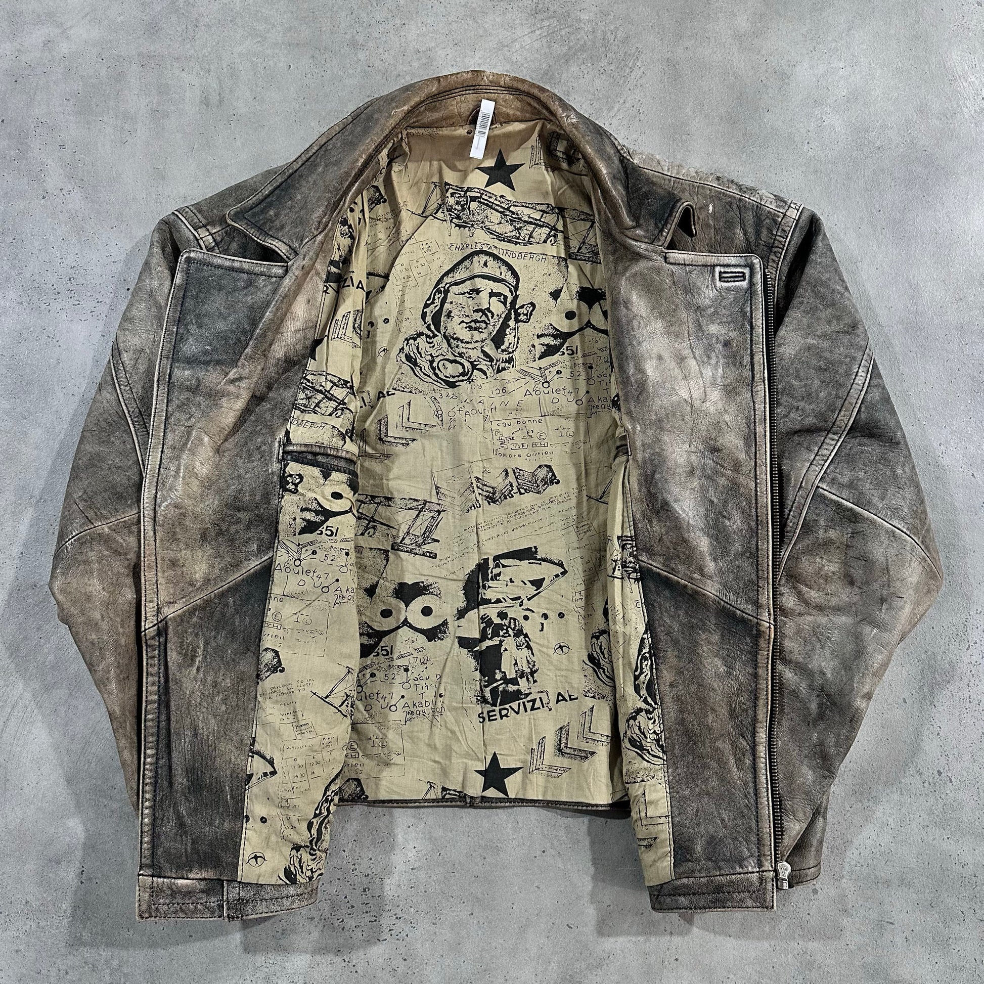 Vintage 70s-90s Retro Double Rider Leather Jackets