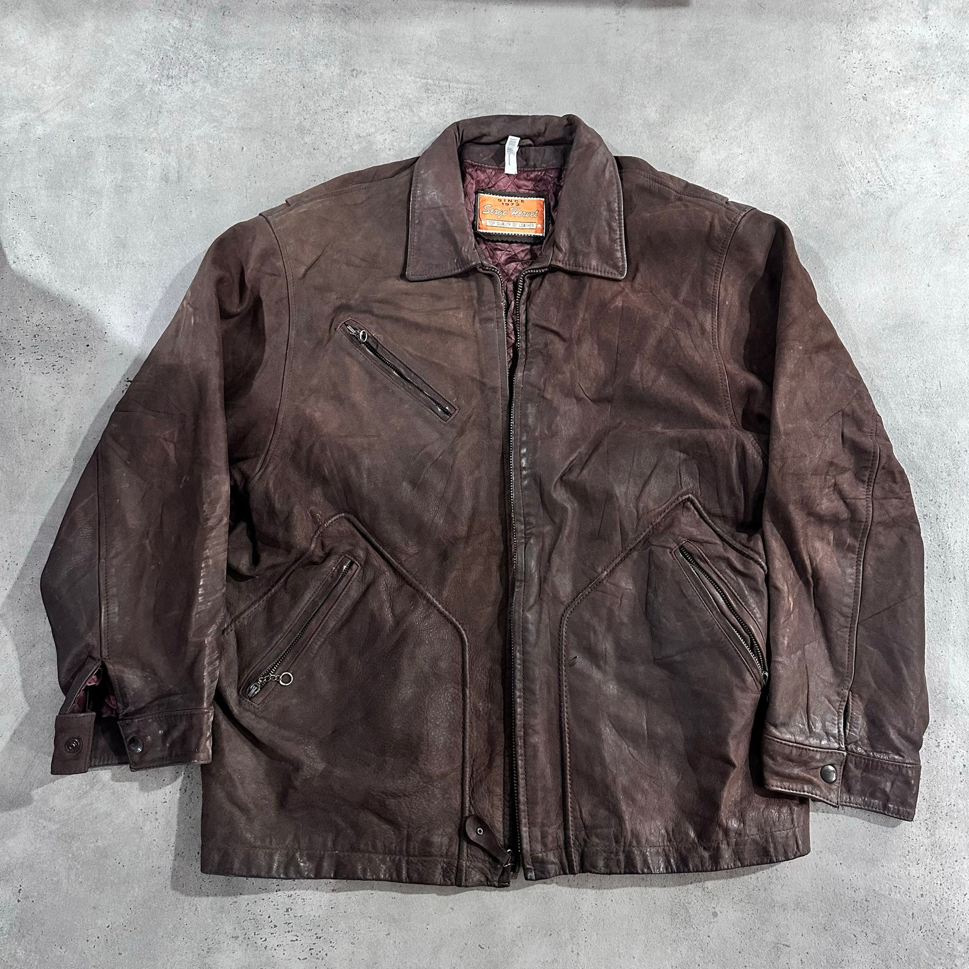 Vintage 70s-90s France Leather Jackets