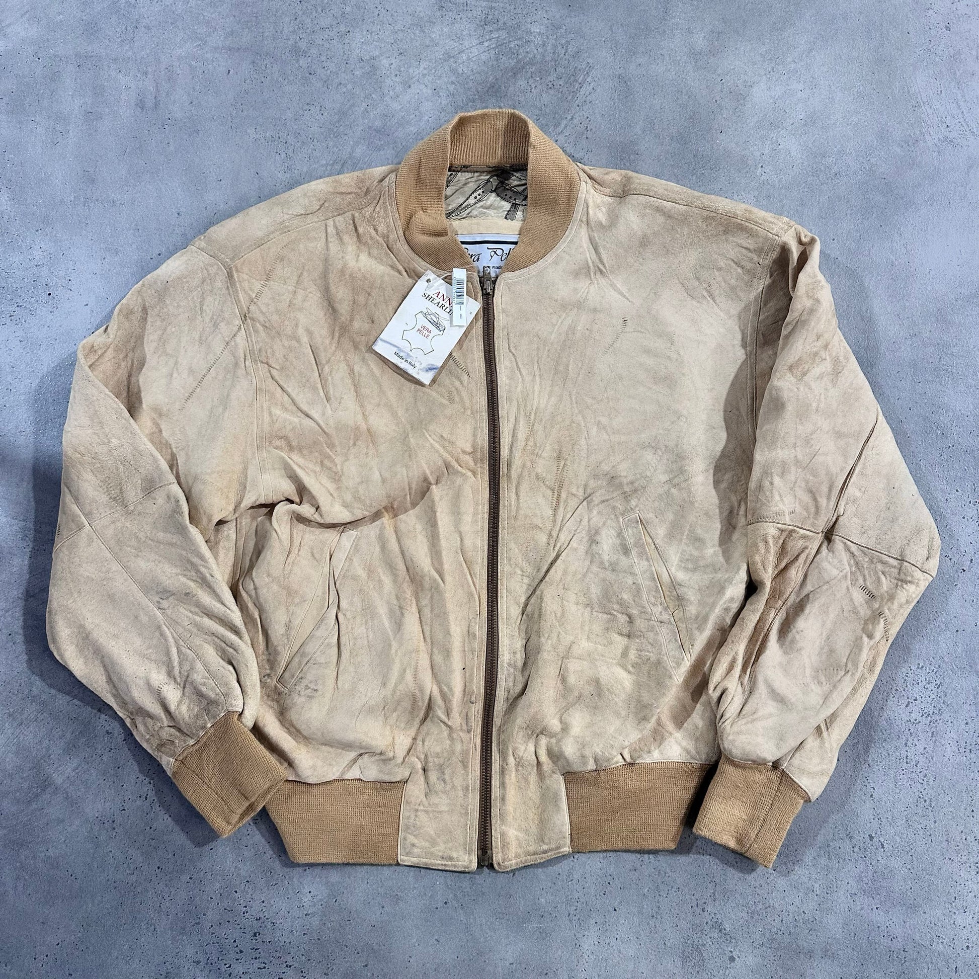 Vintage 70s-90s Italy Flight Leather Jackets