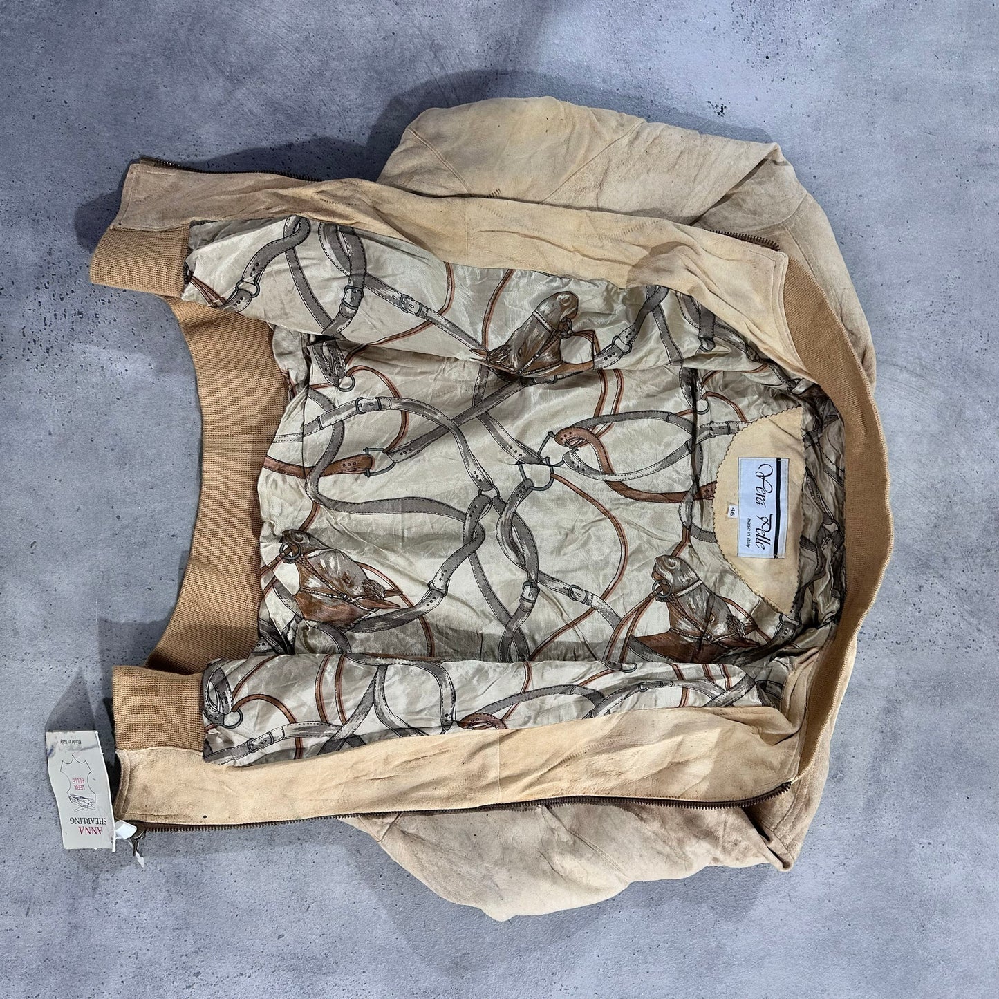 Vintage 70s-90s Italy Flight Leather Jackets
