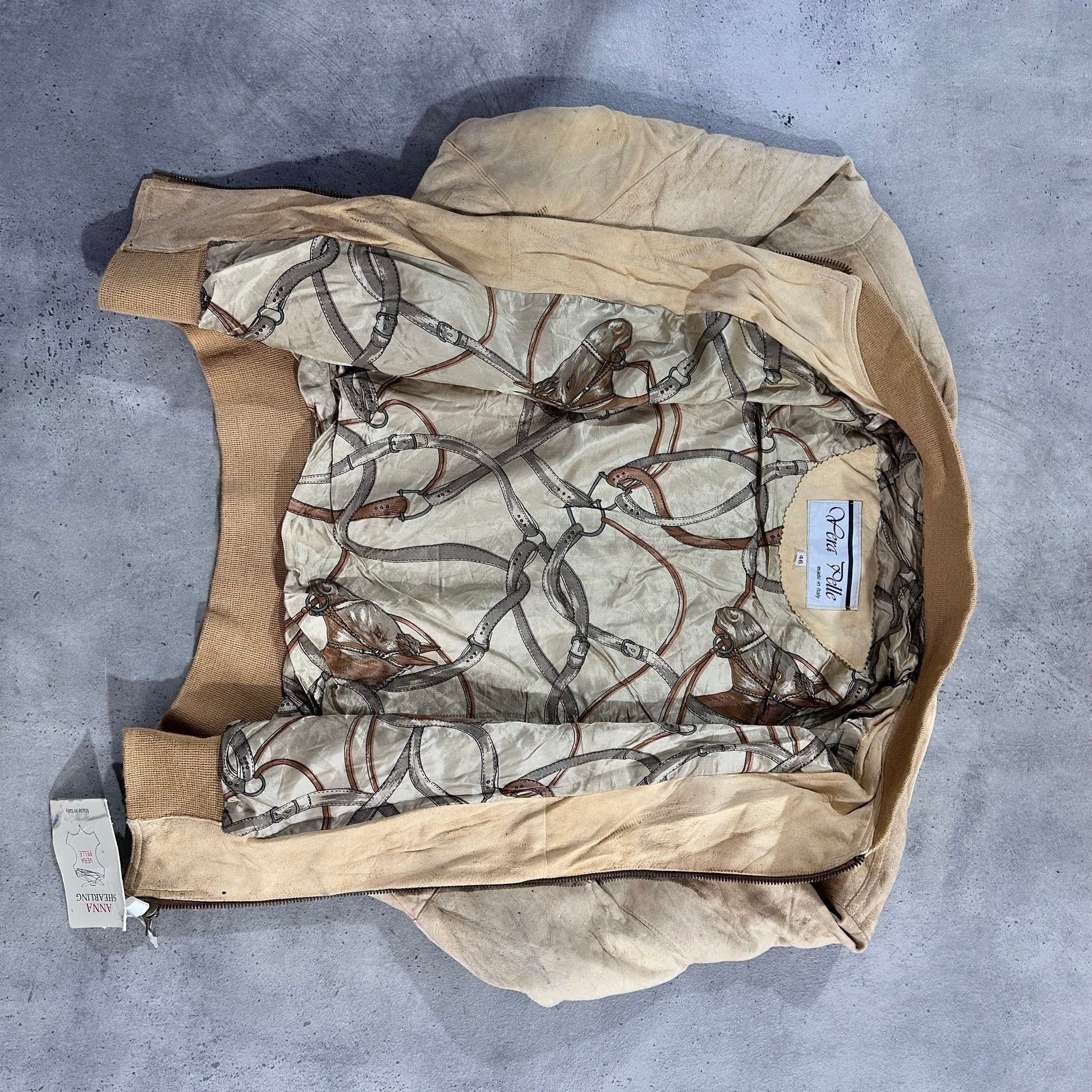Vintage 70s-90s Italy Flight Leather Jackets