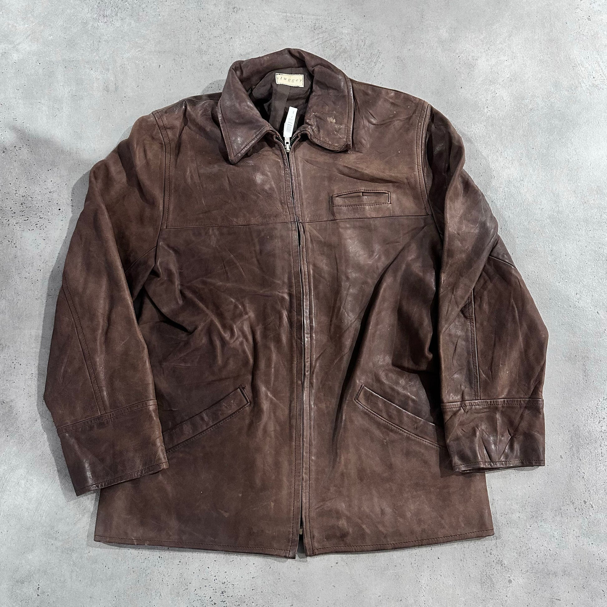 Vintage 70s-90s France Mid-Length Leather Jackets