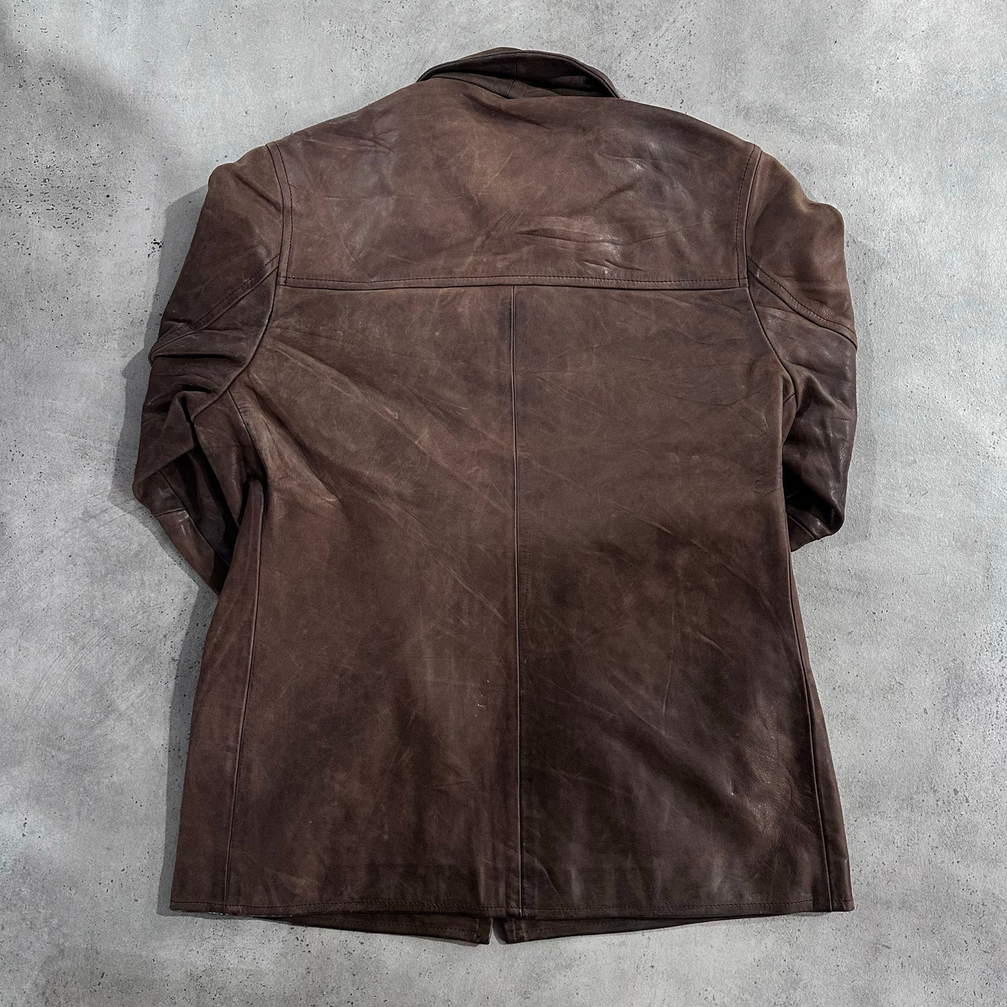 Vintage 70s-90s France Mid-Length Leather Jackets