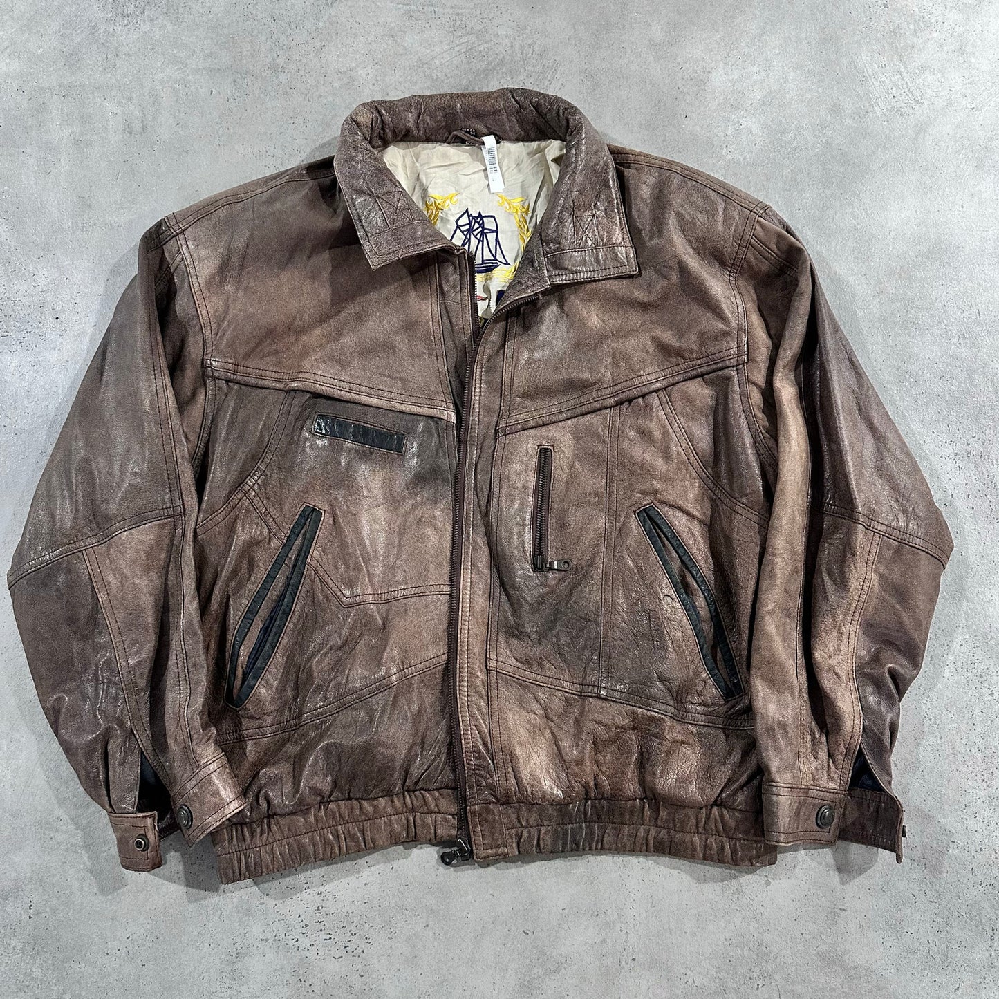 Vintage 70s-90s Retro Flight Leather Jackets