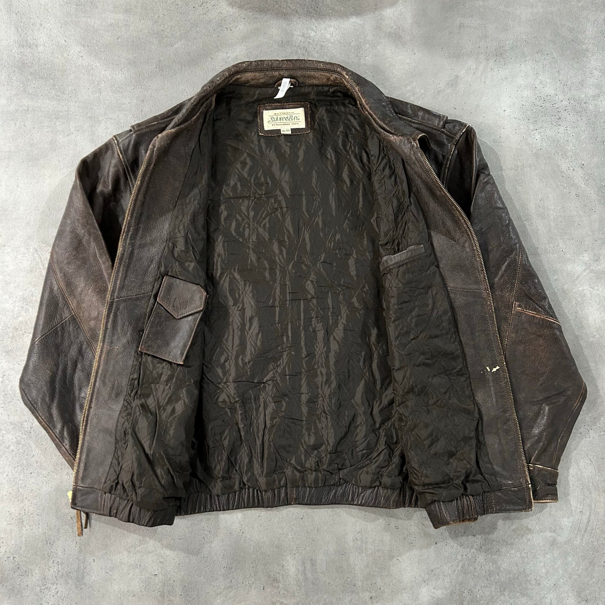 Vintage 70s-90s Retro Flight Leather Jackets